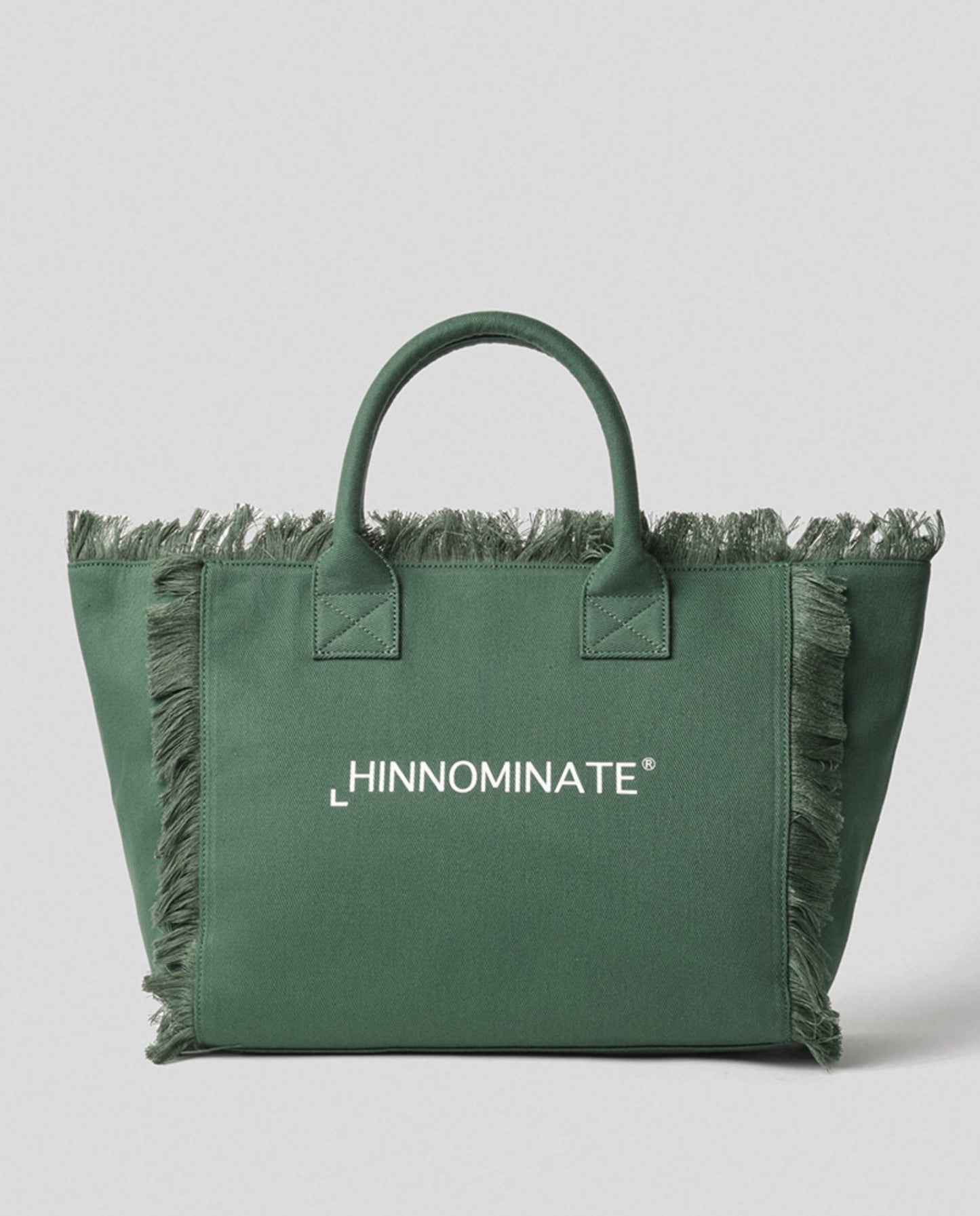 HINNOMINATE - Borsa in canvas grande con logo