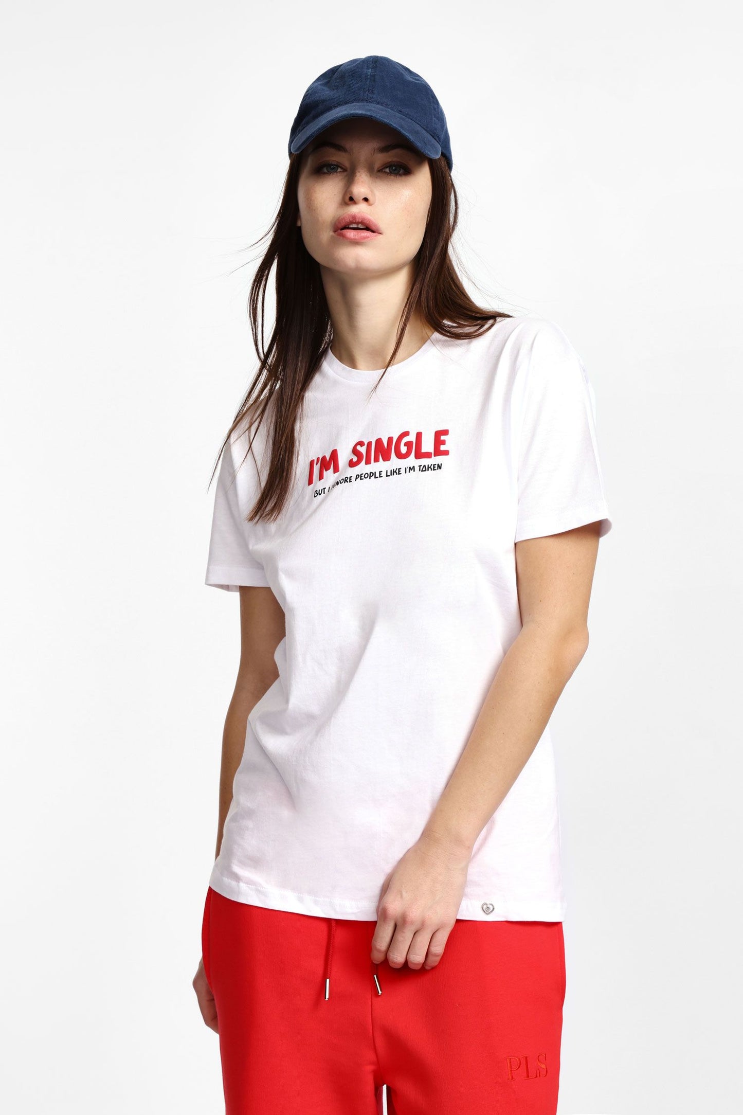 PLEASE - T-shirt con scritta