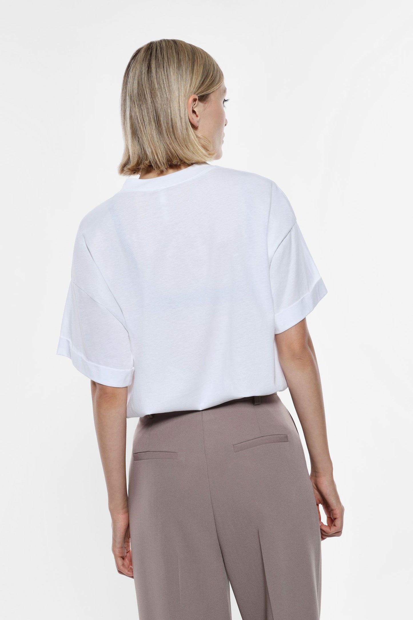 IMPERIAL - T-shirt maniche corte stampa artistica oversize