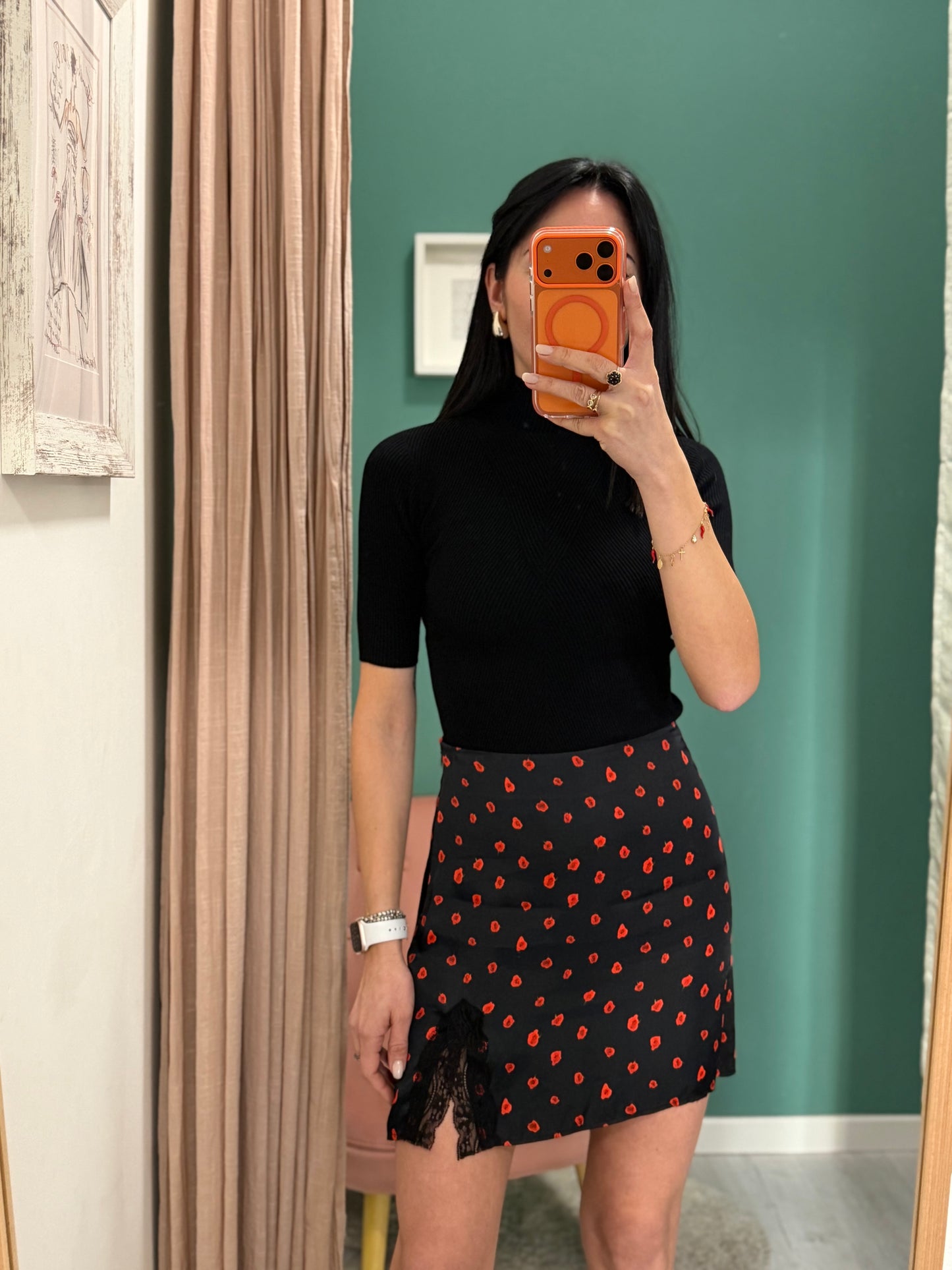 Kontatto - lupetto mezza manica in calda viscosa