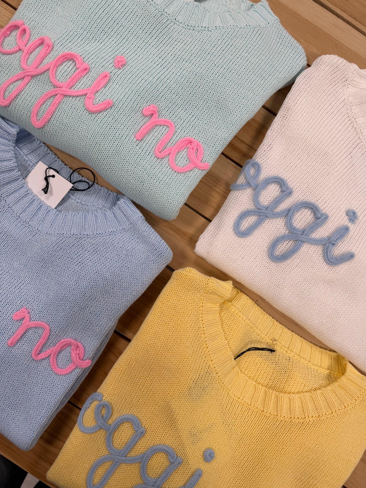 Middlemist - maglia in cotone con scritta “oggi no” tg unica