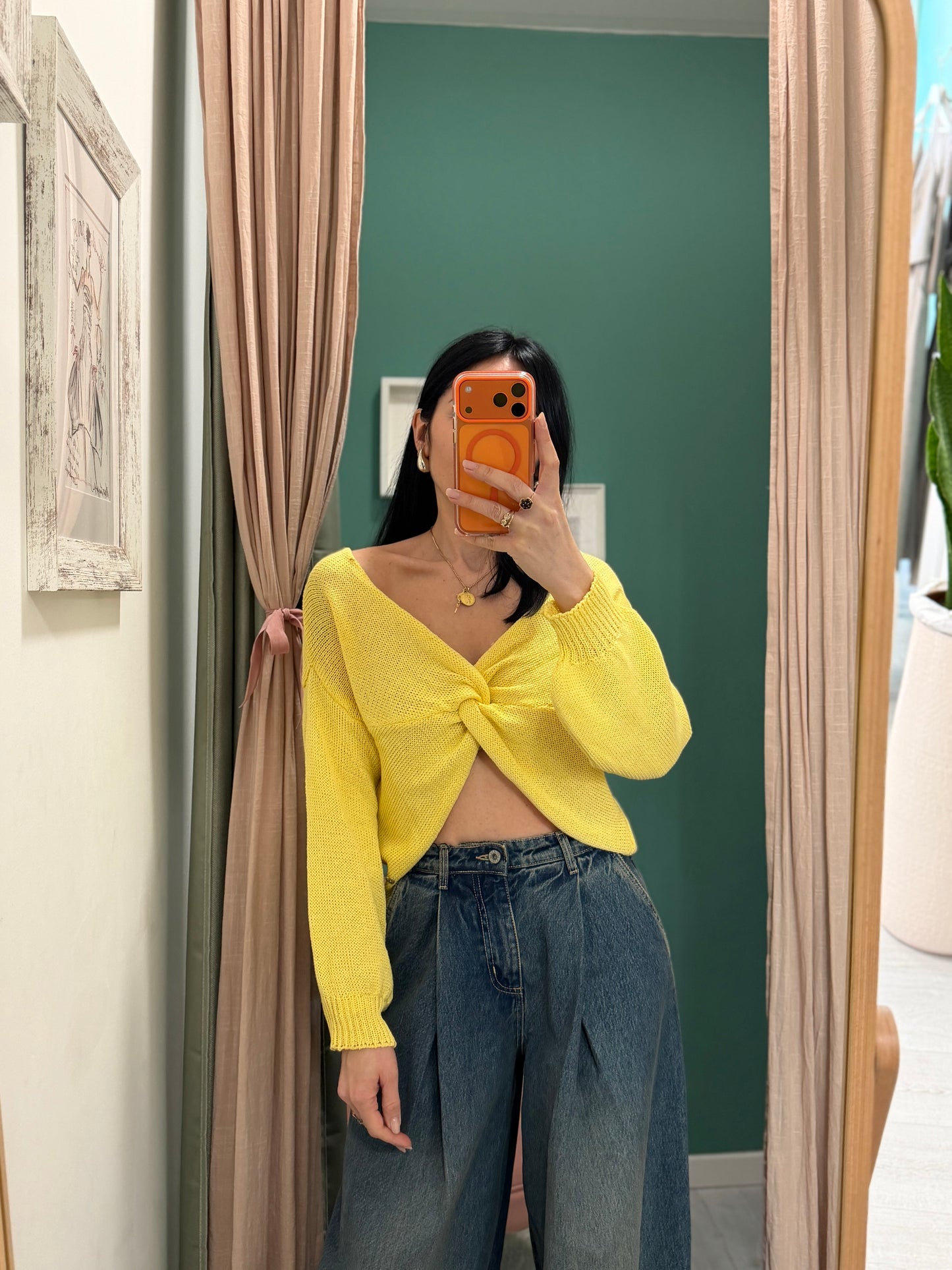 Please - maglia Lucy con nodo