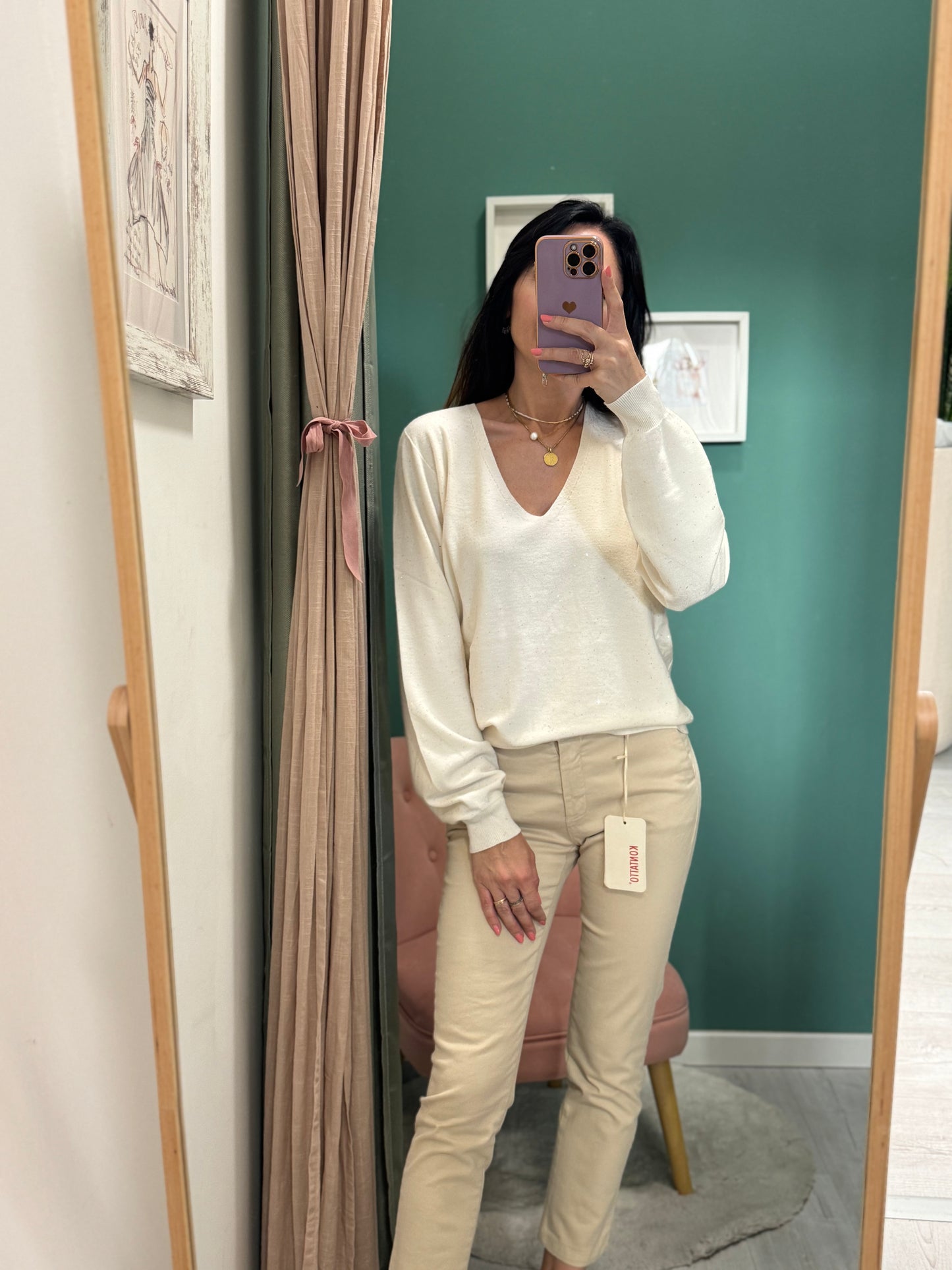 KONTATTO - Pantalone chino