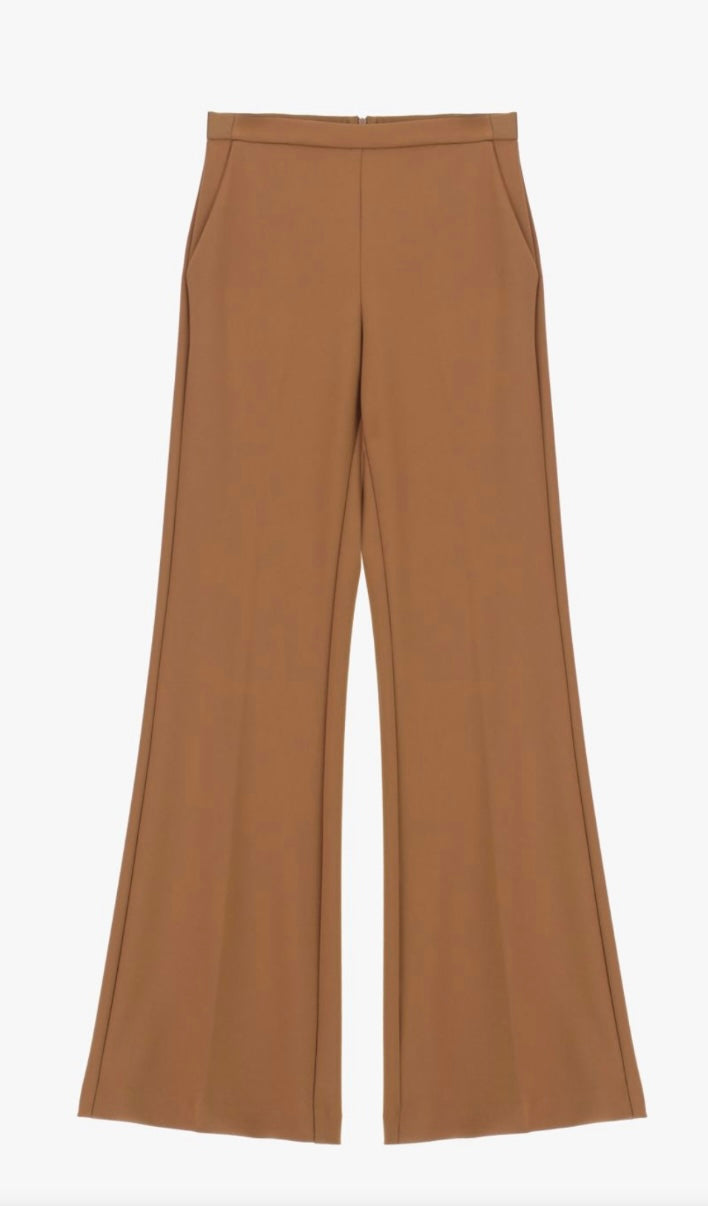 IMPERIAL - Pantaloni a zampa vita media