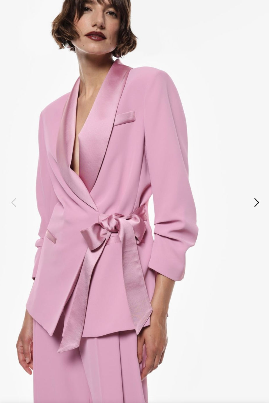 IMPERIAL - Giacca con rever effetto satin