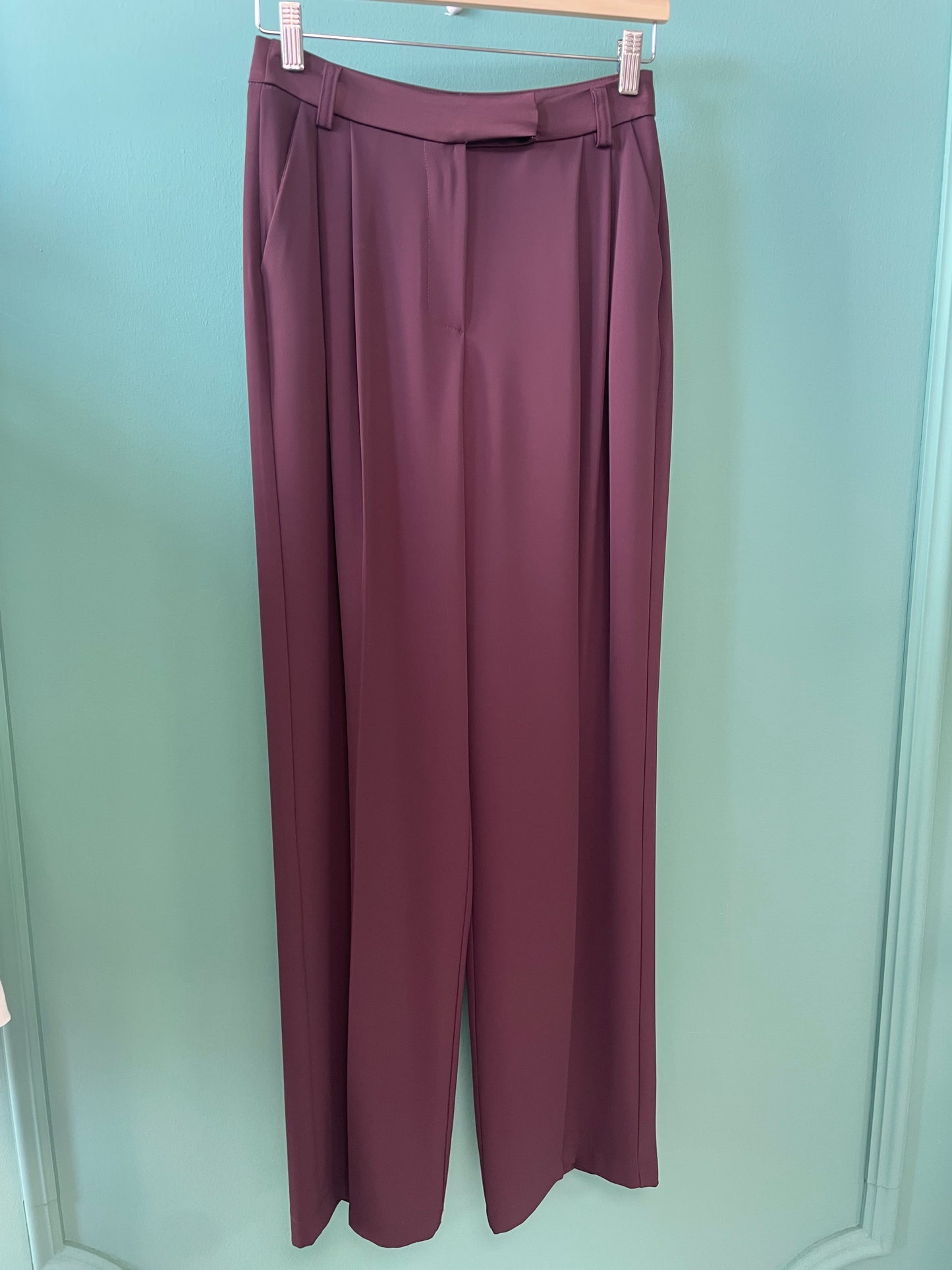 IMPERIAL - Pantaloni ampi a vita alta