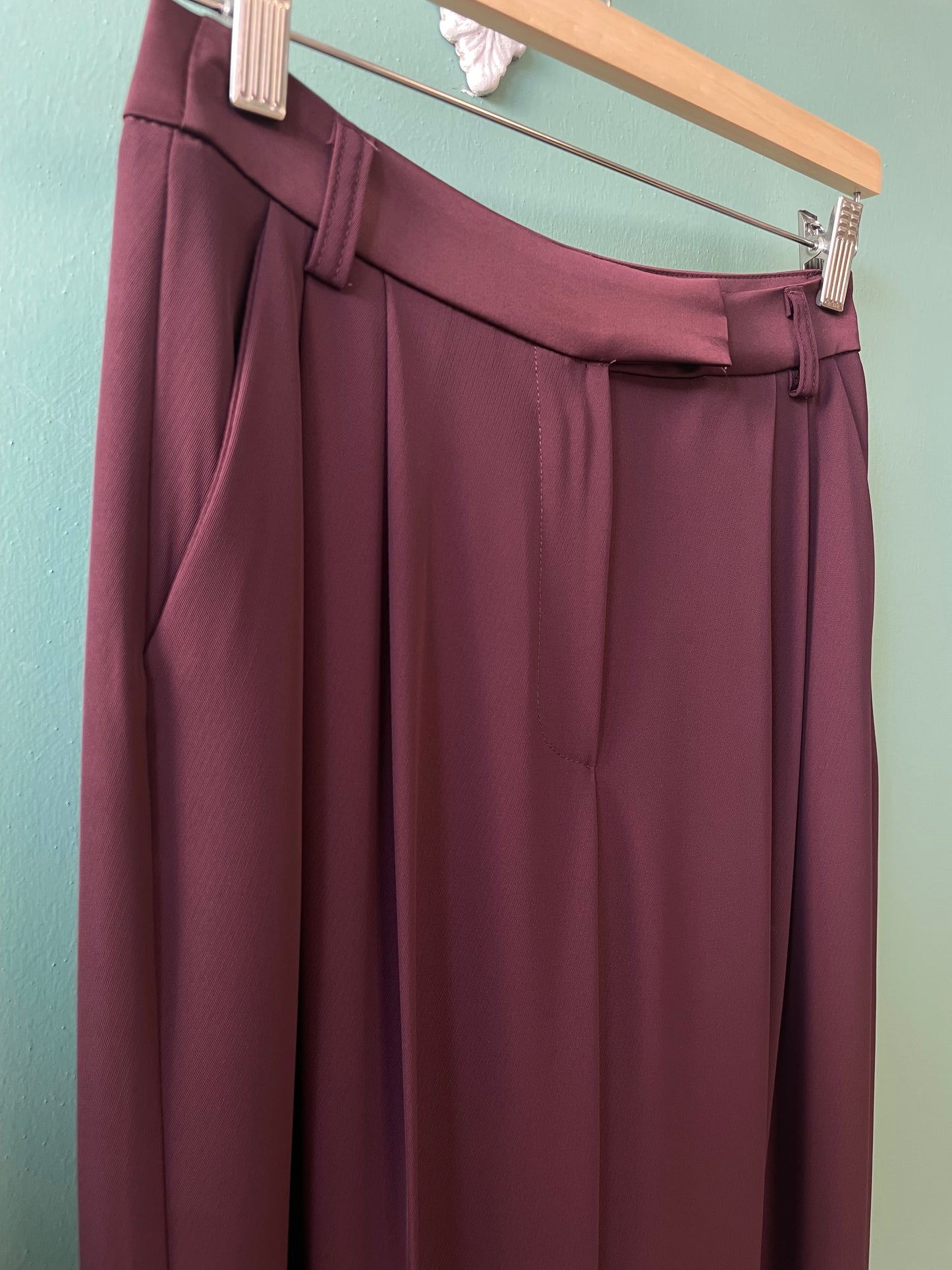 IMPERIAL - Pantaloni ampi a vita alta