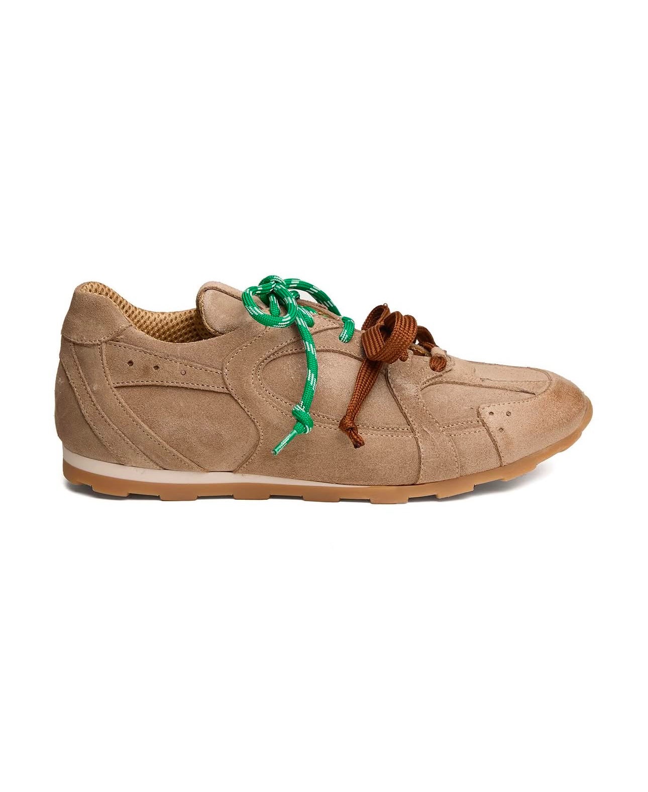 DIVINE FOLLIE - Sneakers in pelle con doppio laccio