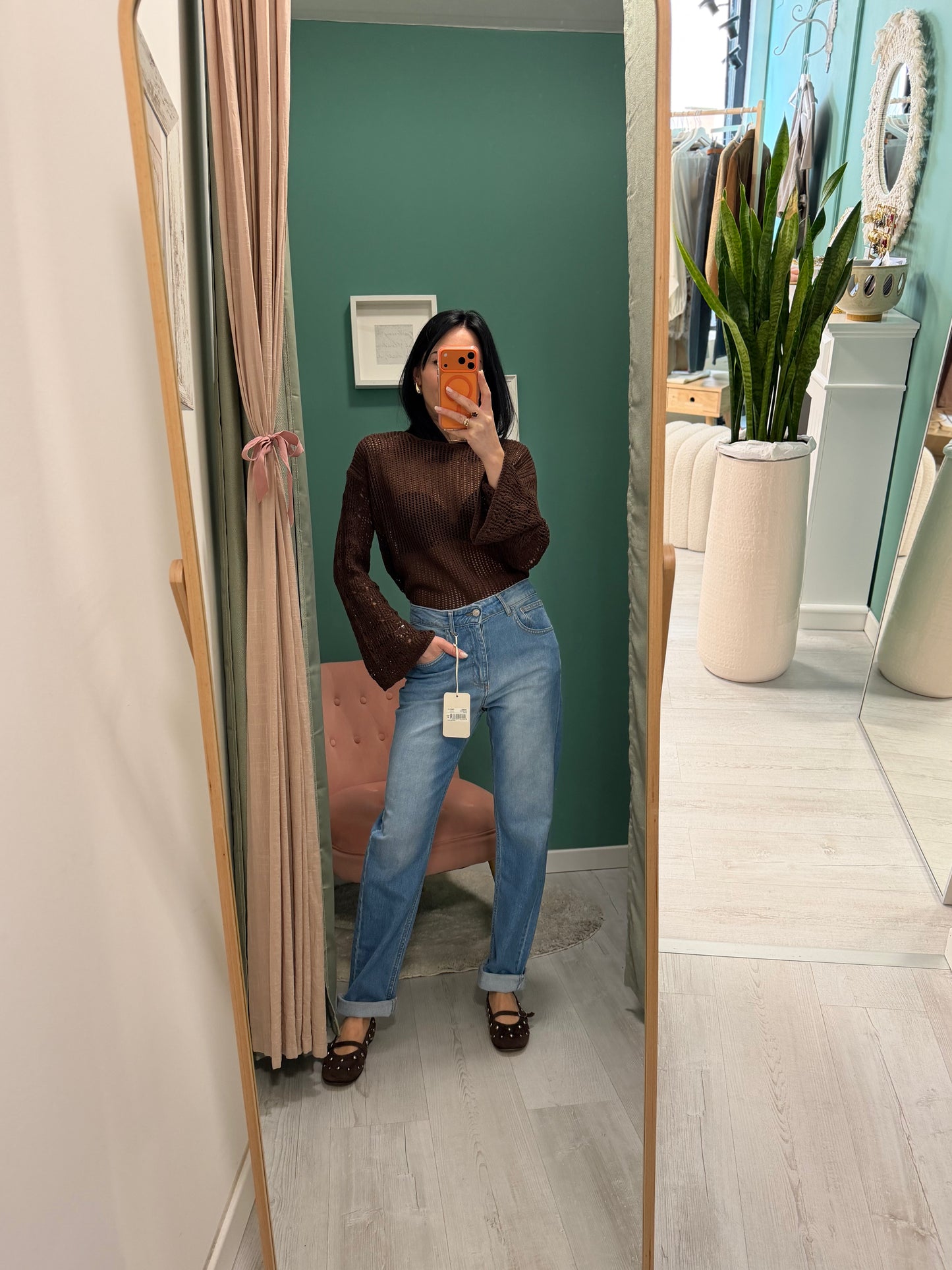 PLEASE - Maglia crochet