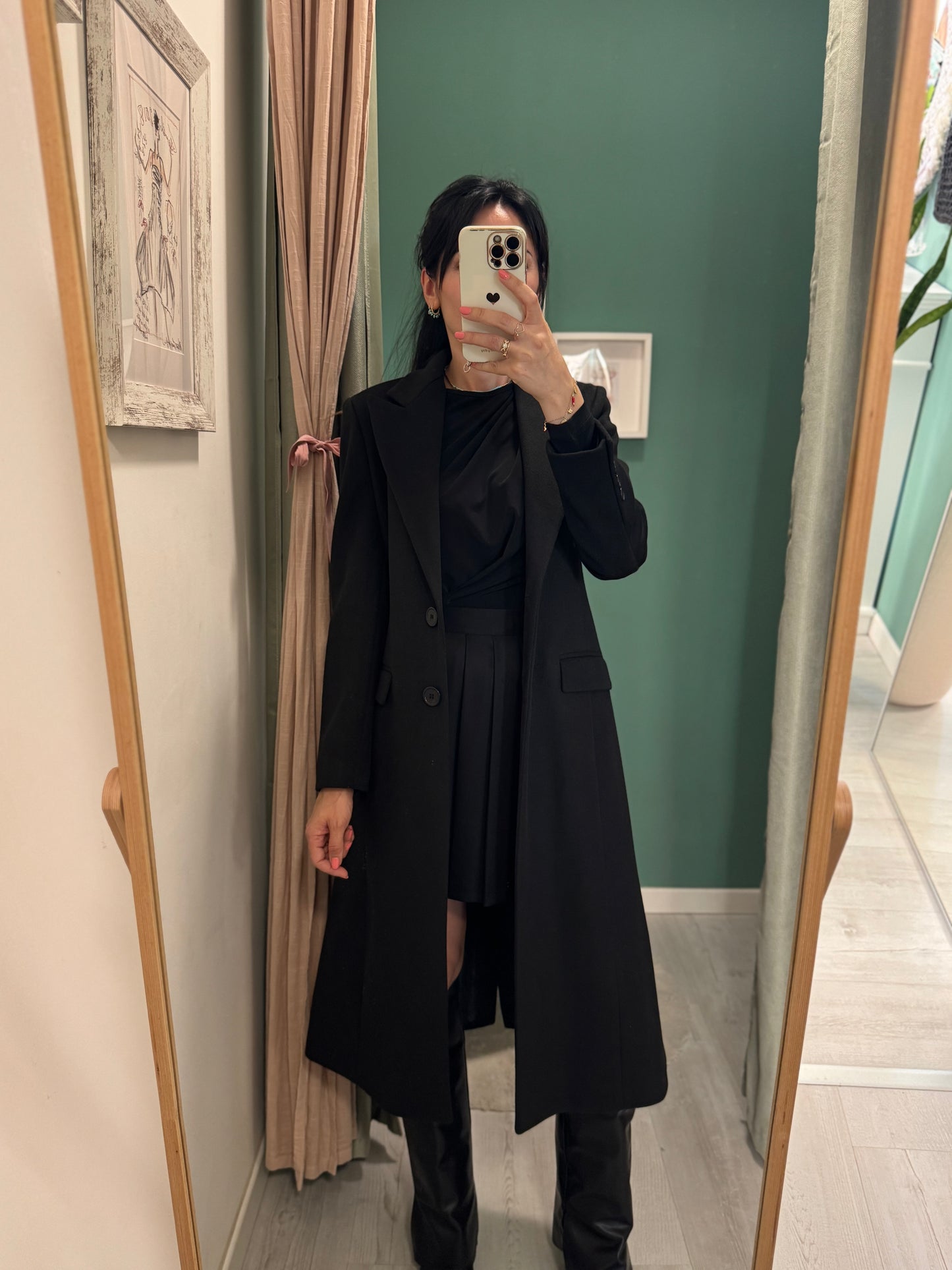 RELISH - Cappotto "King" lungo monopetto