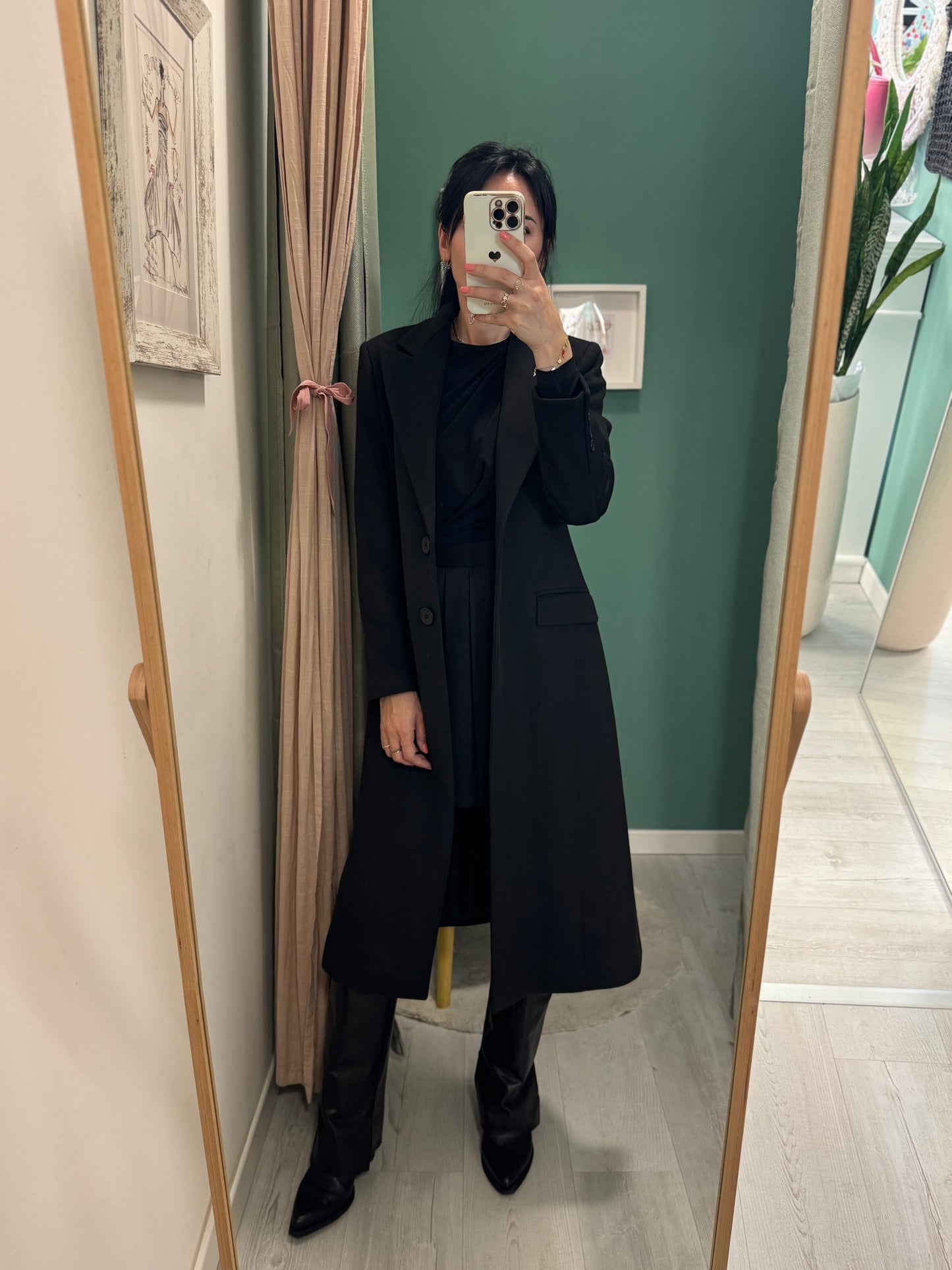 RELISH - Cappotto "King" lungo monopetto