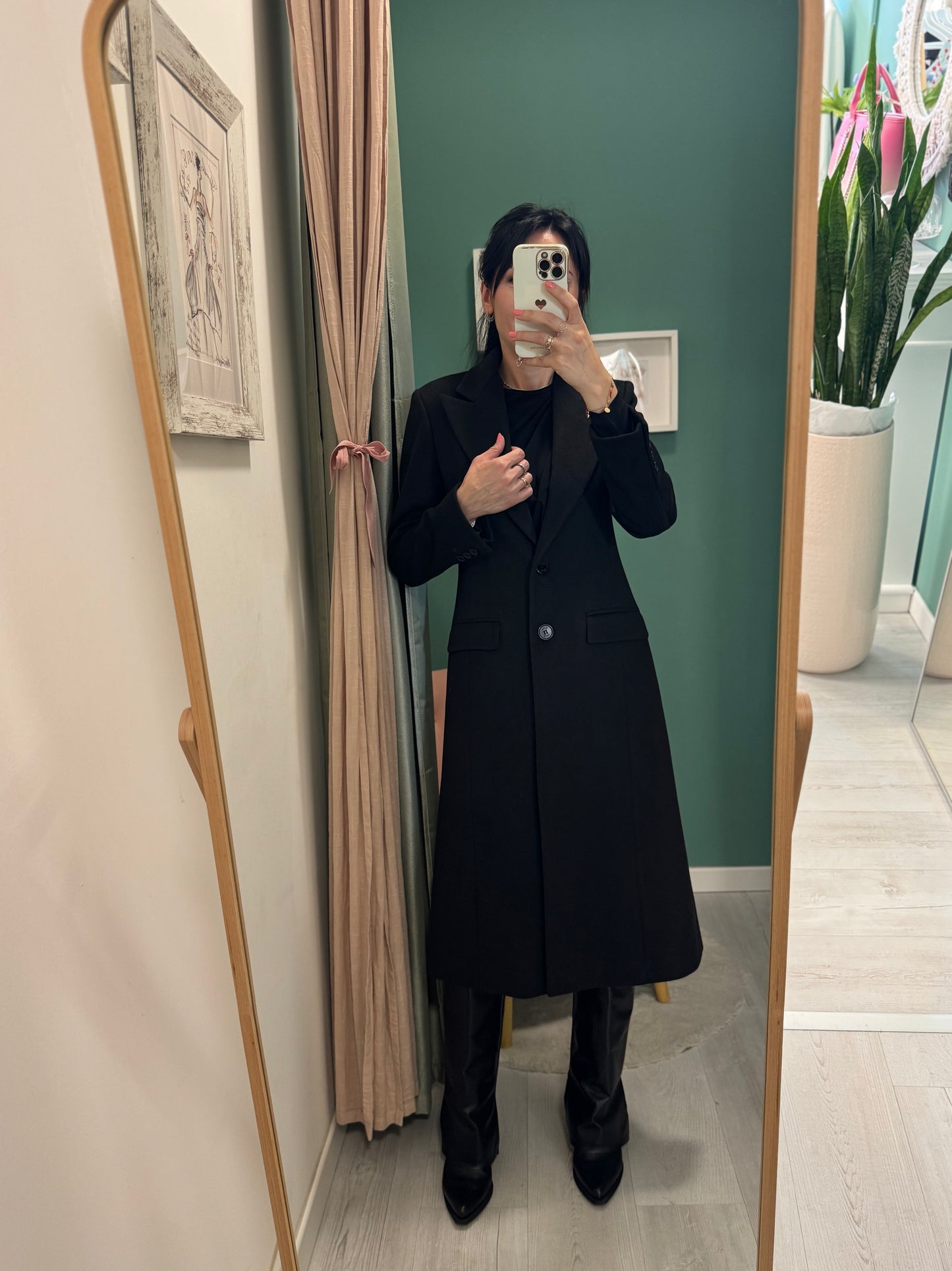 RELISH - Cappotto "King" lungo monopetto