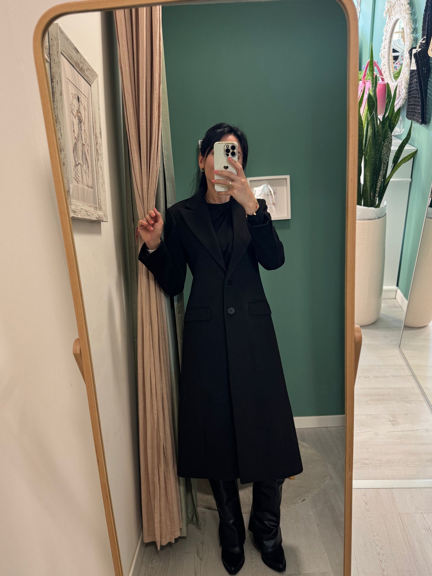 RELISH - Cappotto "King" lungo monopetto