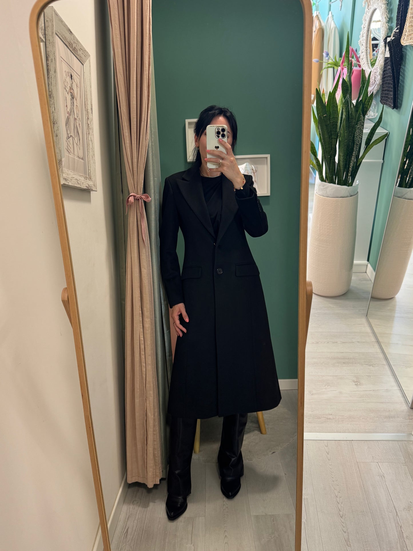 RELISH - Cappotto "King" lungo monopetto