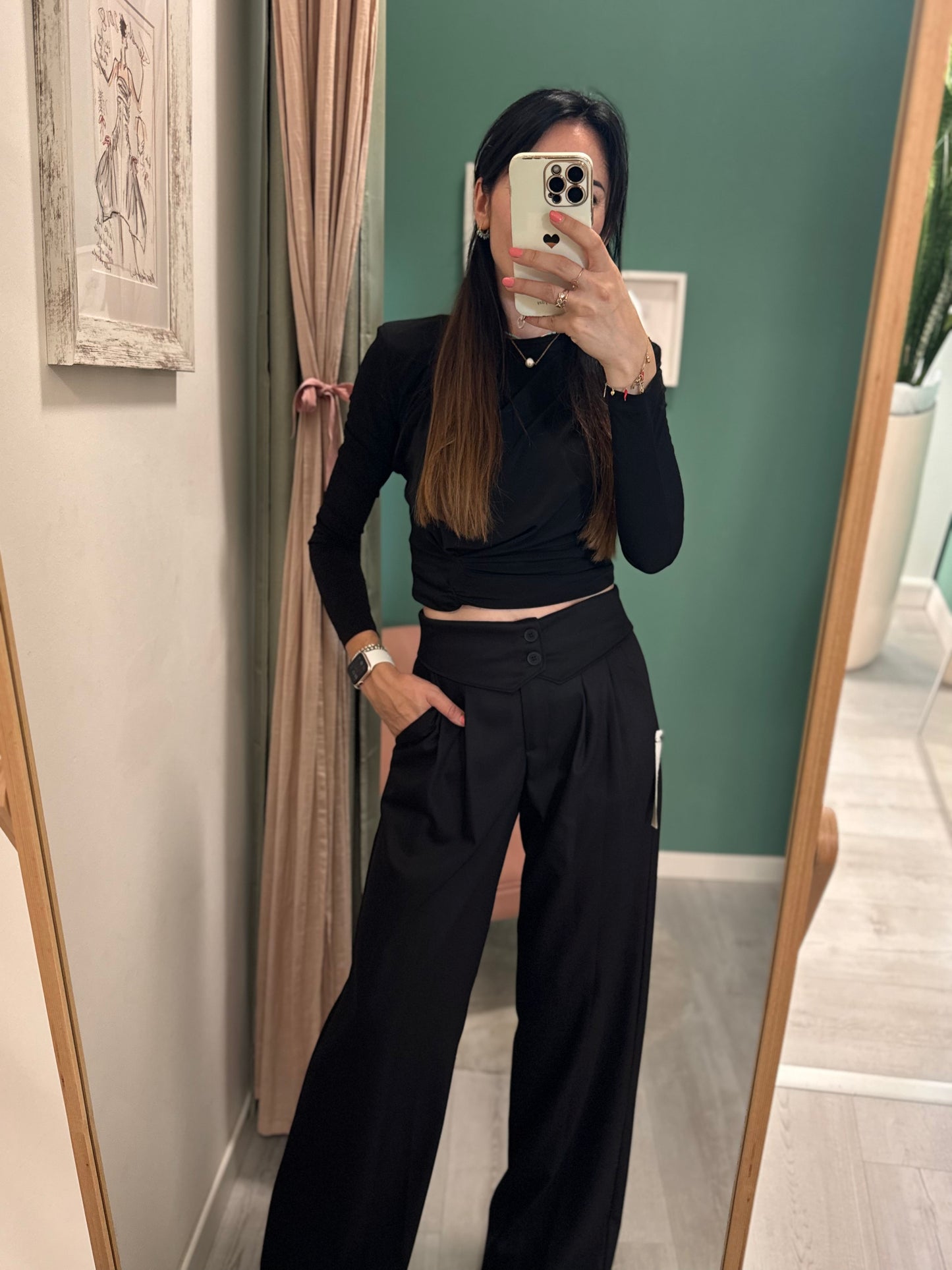 MAR DE MARGARITAS - Pantalone "Chelsie" ampio