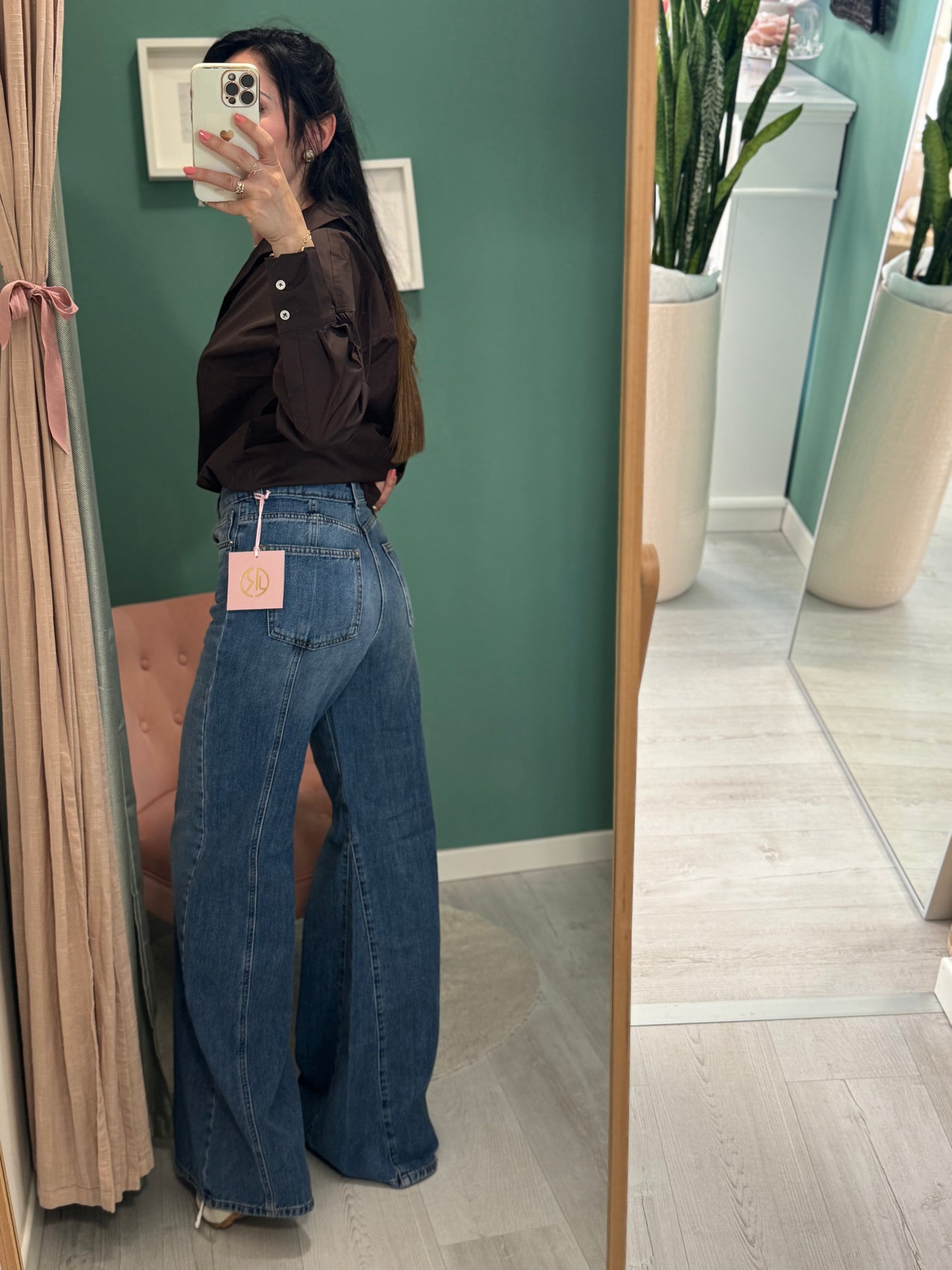 RELISH - Jeans ampio a vita alta