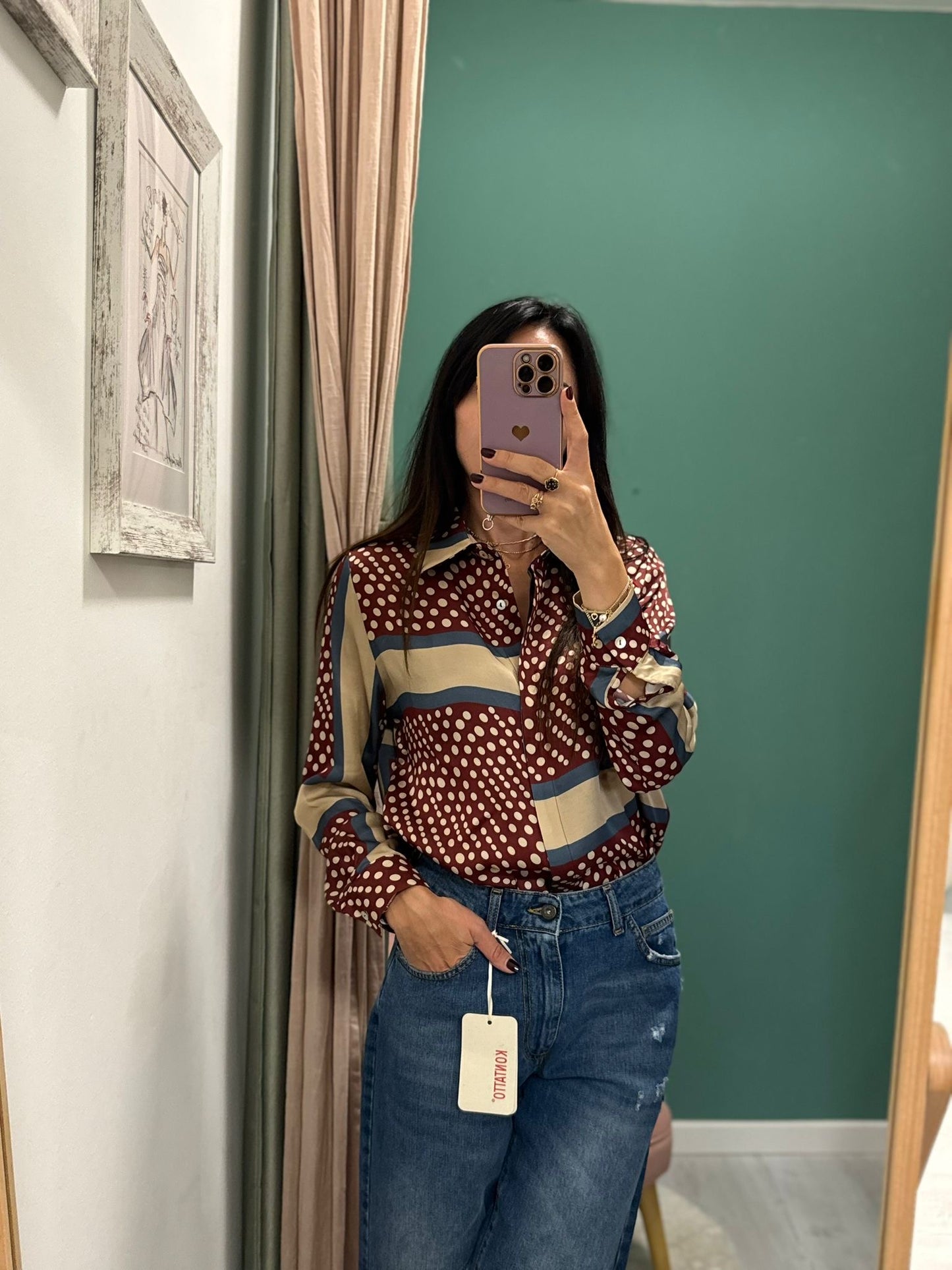 Susy Mix - Camicia in fantasia