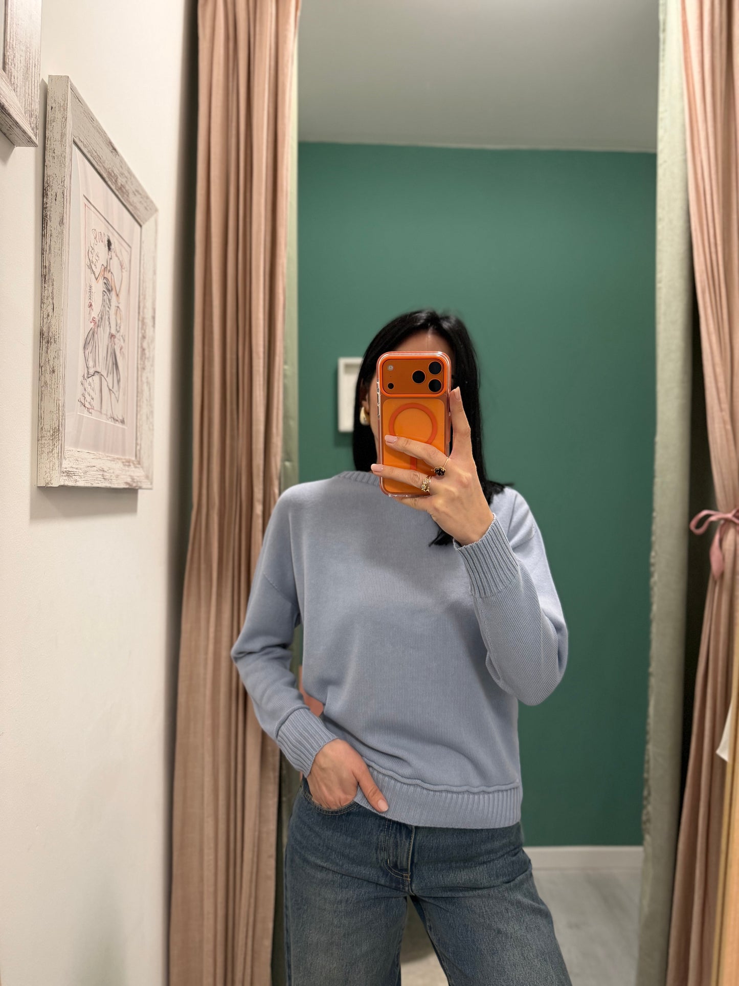 Susy mix - maglia con scollo a barca