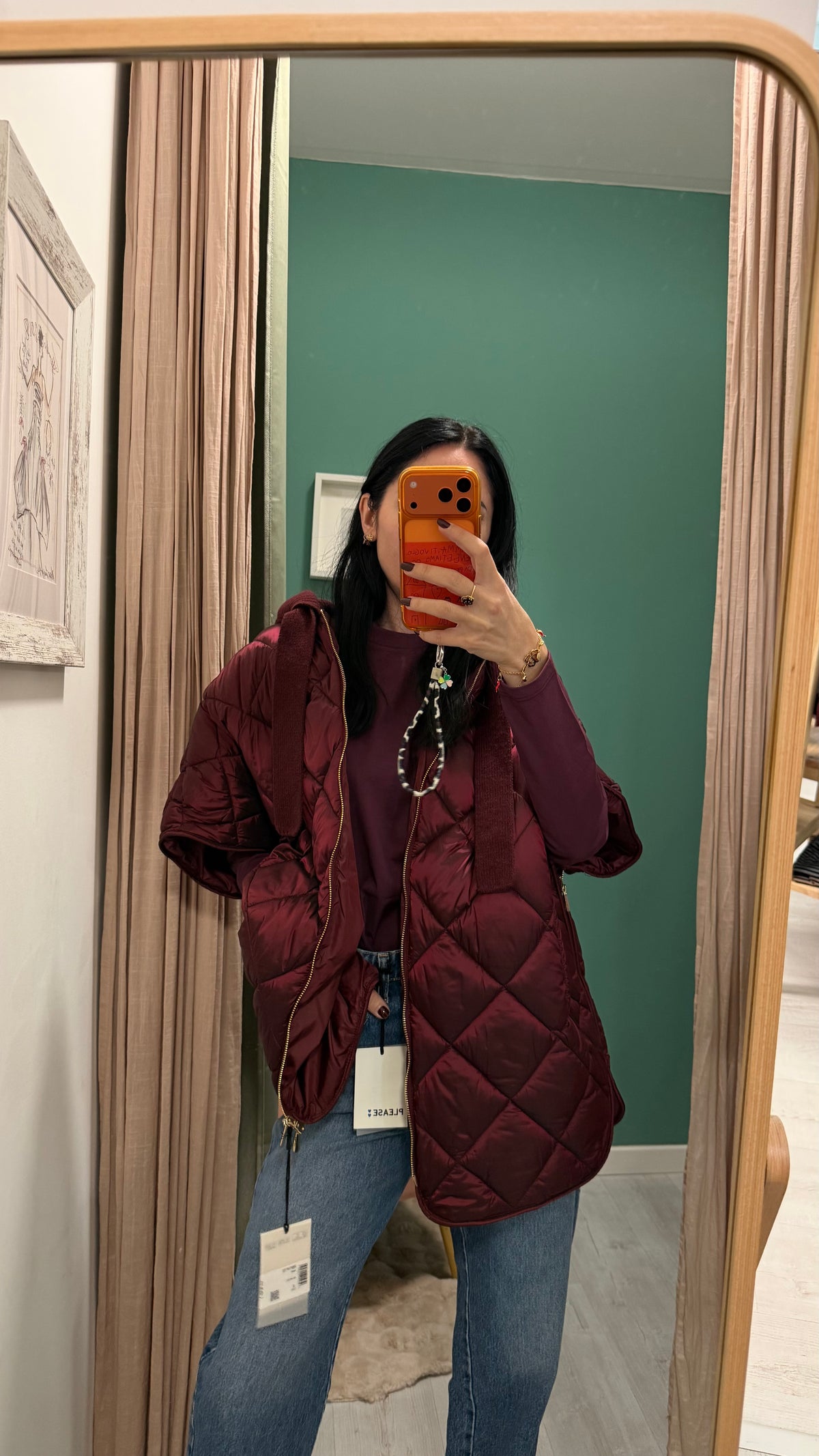 Please - gilet smanicato imbottito over