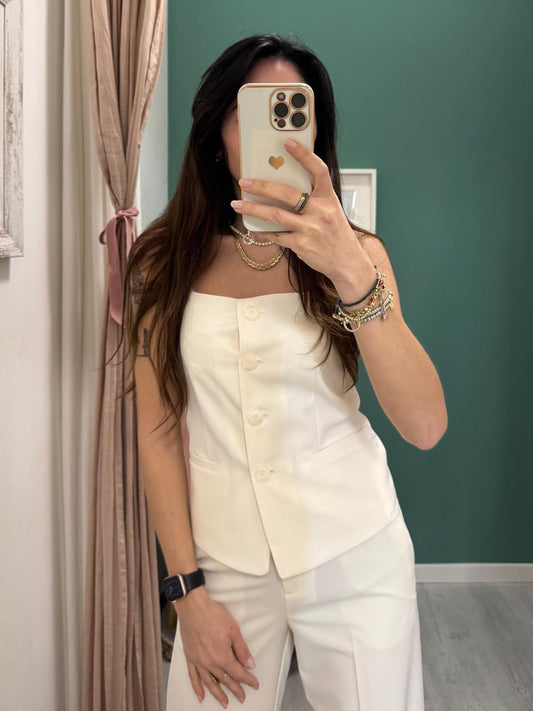 KONTATTO - Gilet spallina sottile