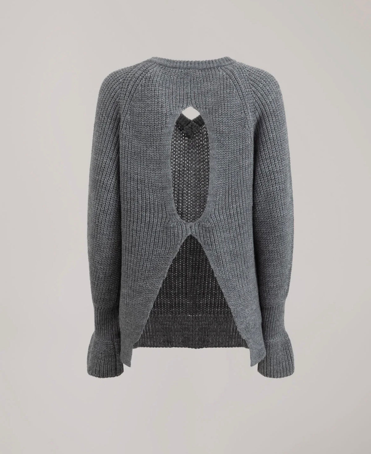 Hinnominate - maglia girocollo con dettaglio sulla schiena