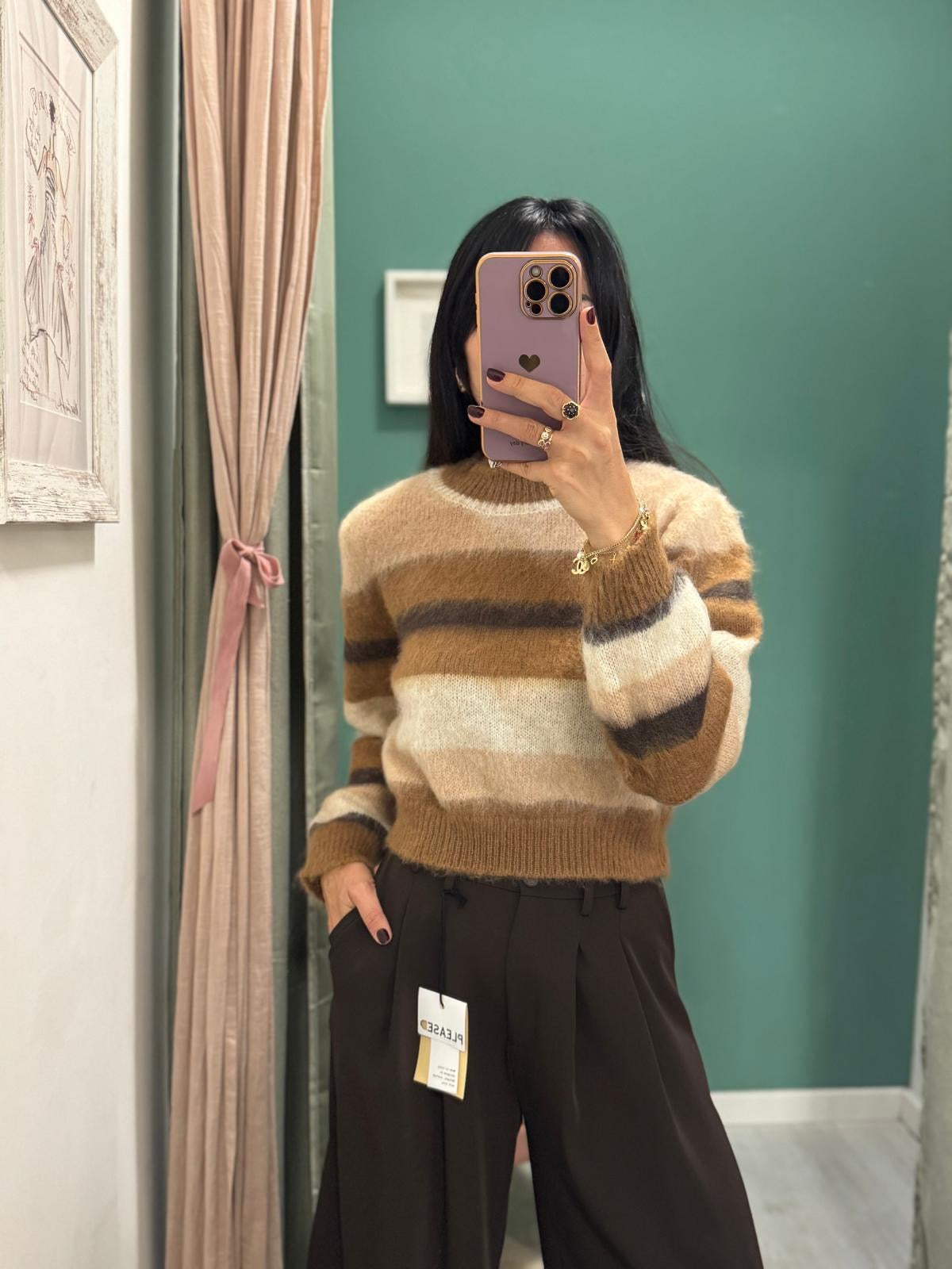 KONTATTO - Maglione a righe