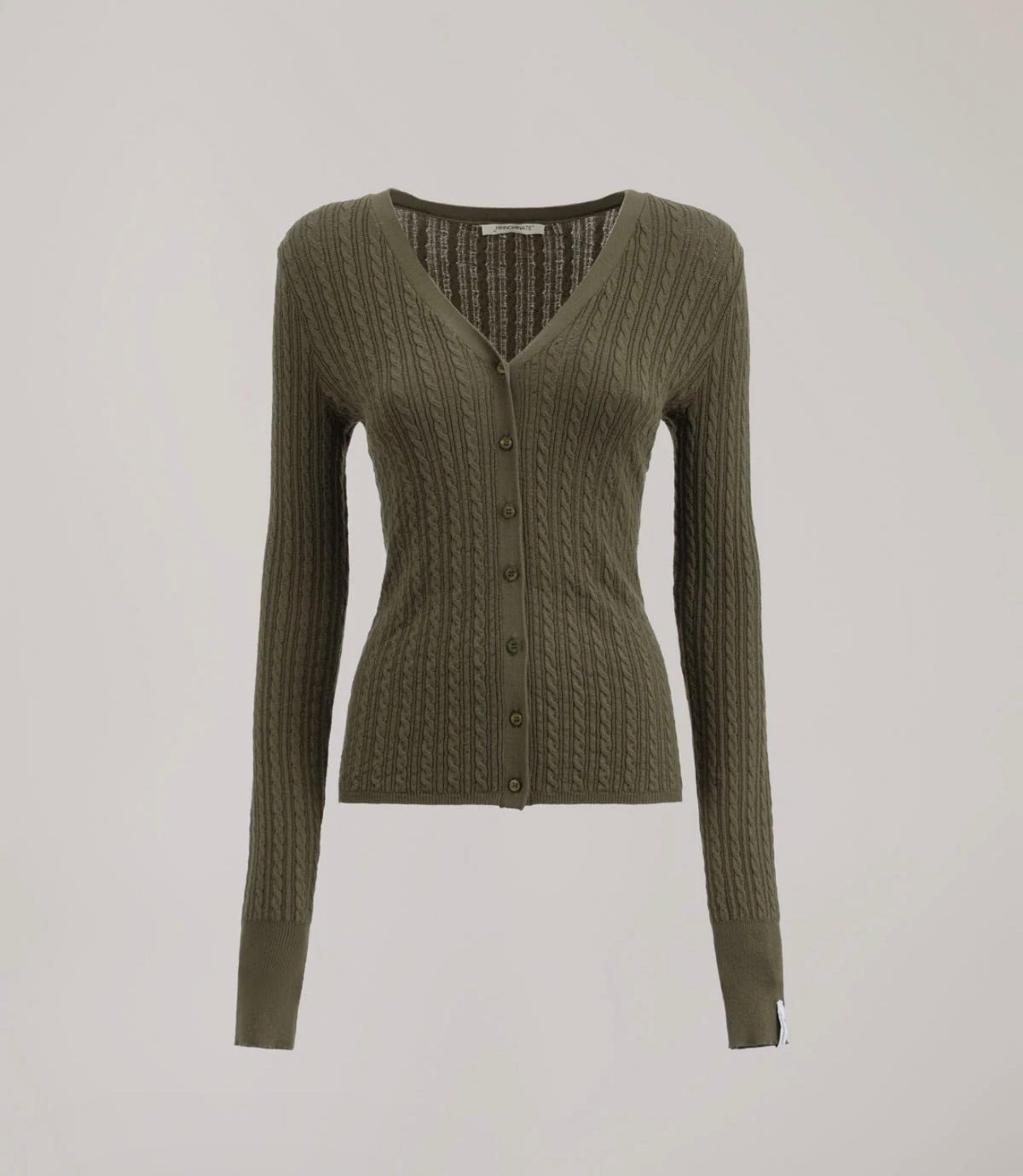 Hinnominate - cardigan in maglia con scollo a V