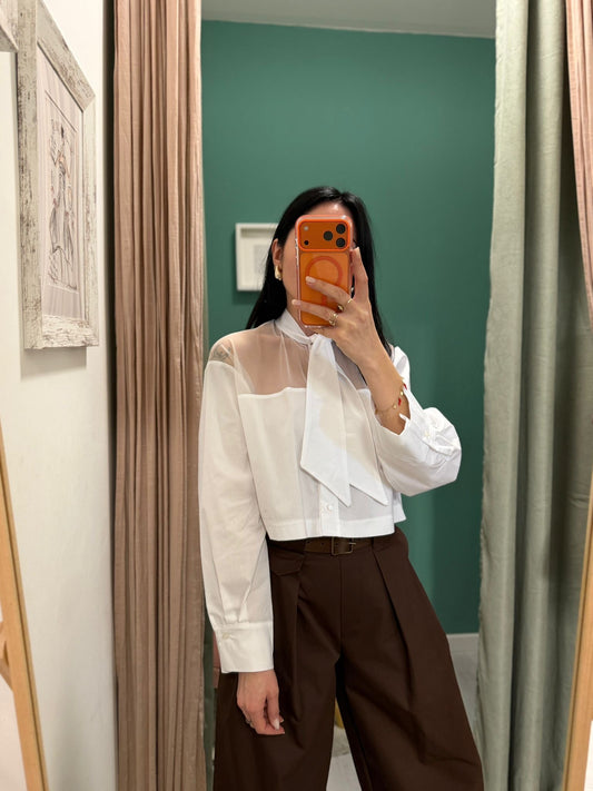 DIXIE - Camicia crop