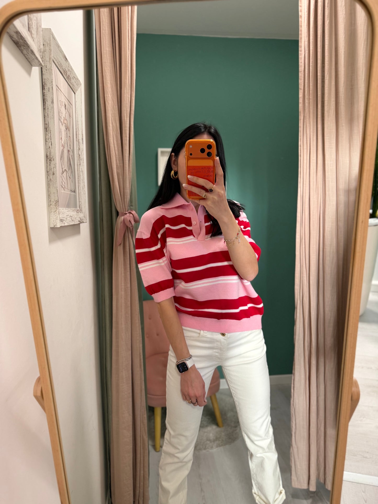 Susy mix - Polo a righe over size