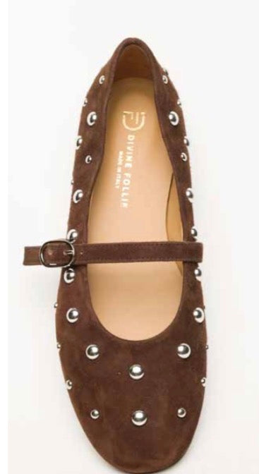 Divine follie - ballerina bebe’ con borchie