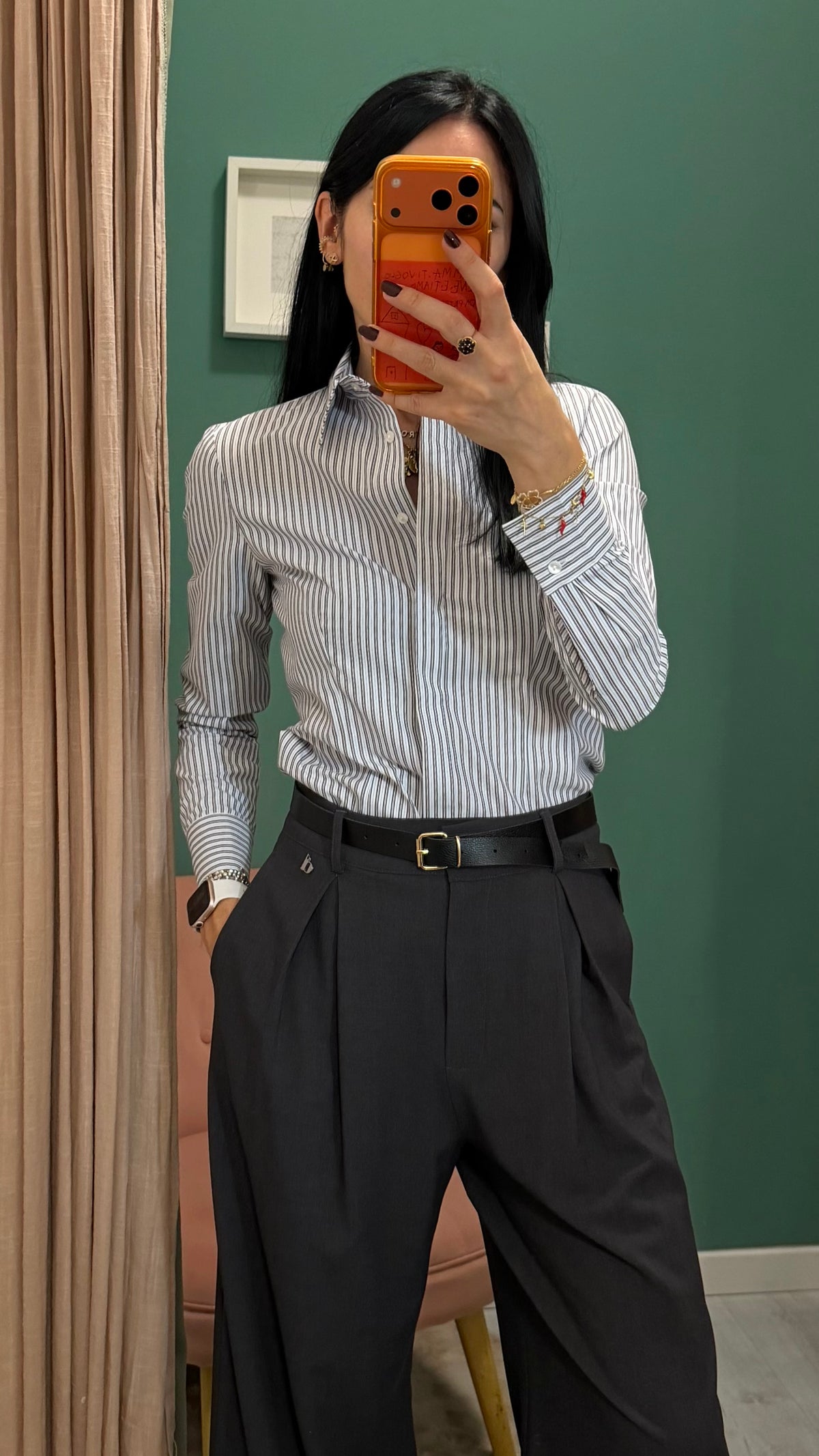 Dixie - camicia a righe Slim fit