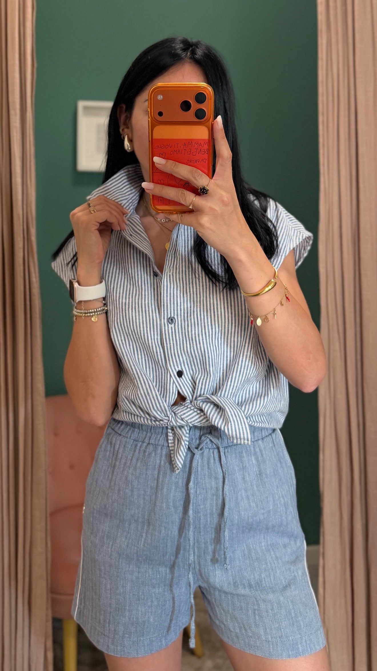 Please- Camicia righe