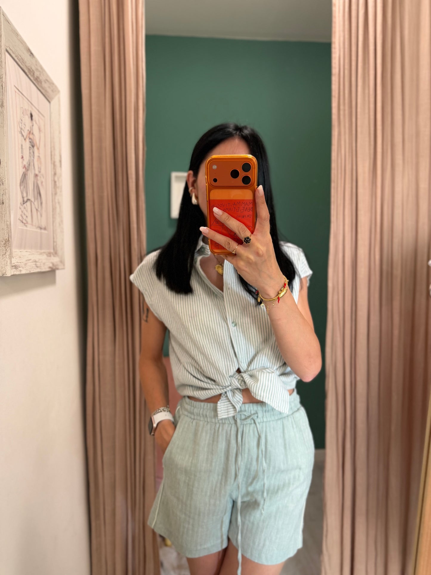 Please- Camicia righe