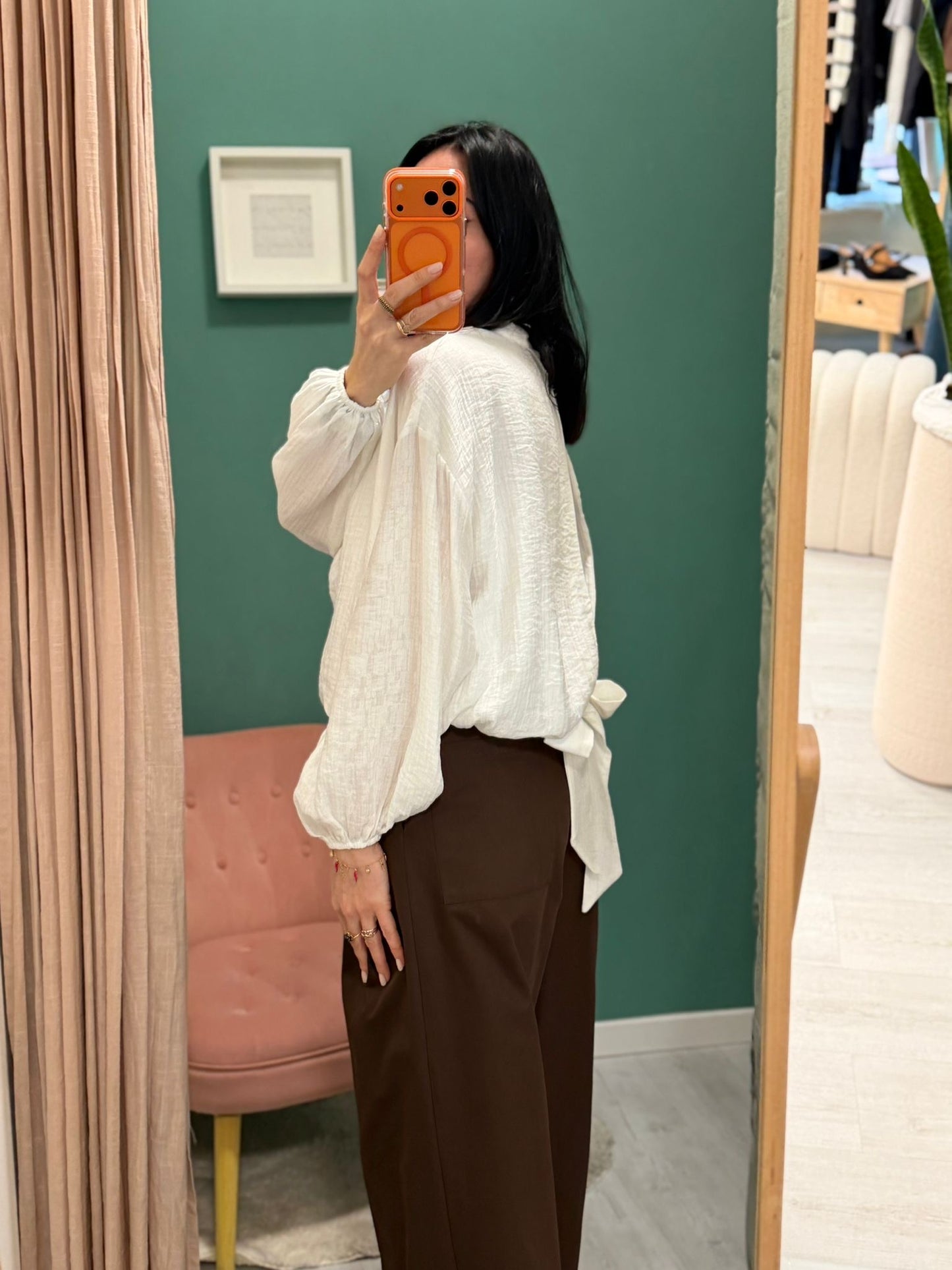 DIXIE - Camicia con bottoni gioiello