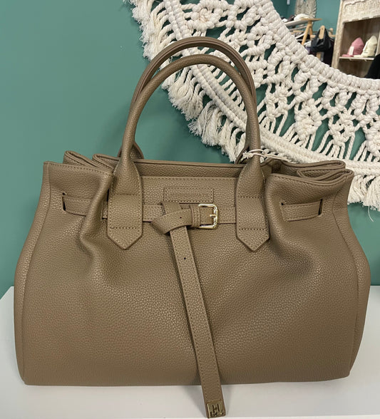 HINNOMINATE - Borsa grande in ecopelle