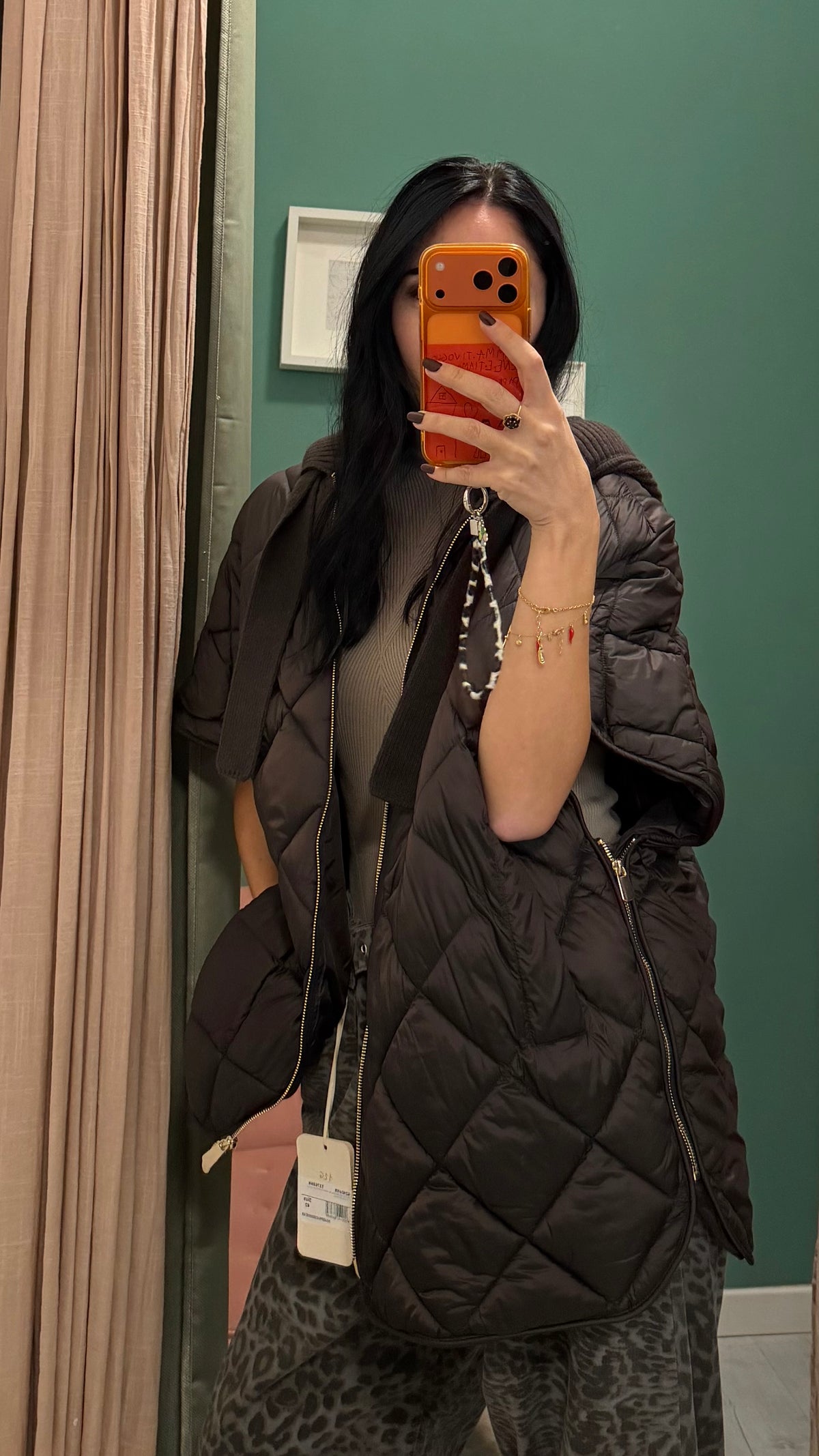Please - gilet smanicato imbottito over