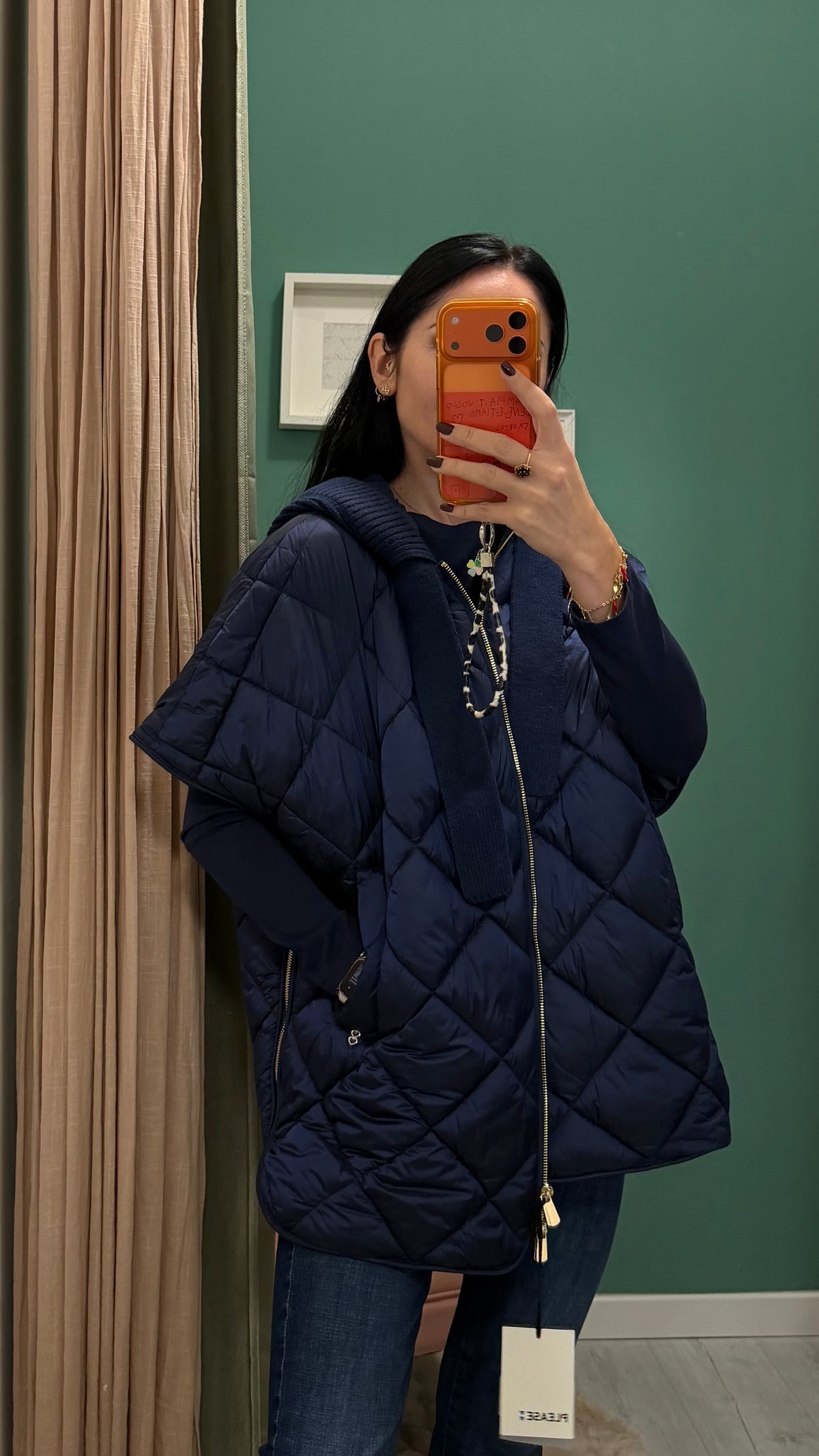 Please - gilet smanicato imbottito over