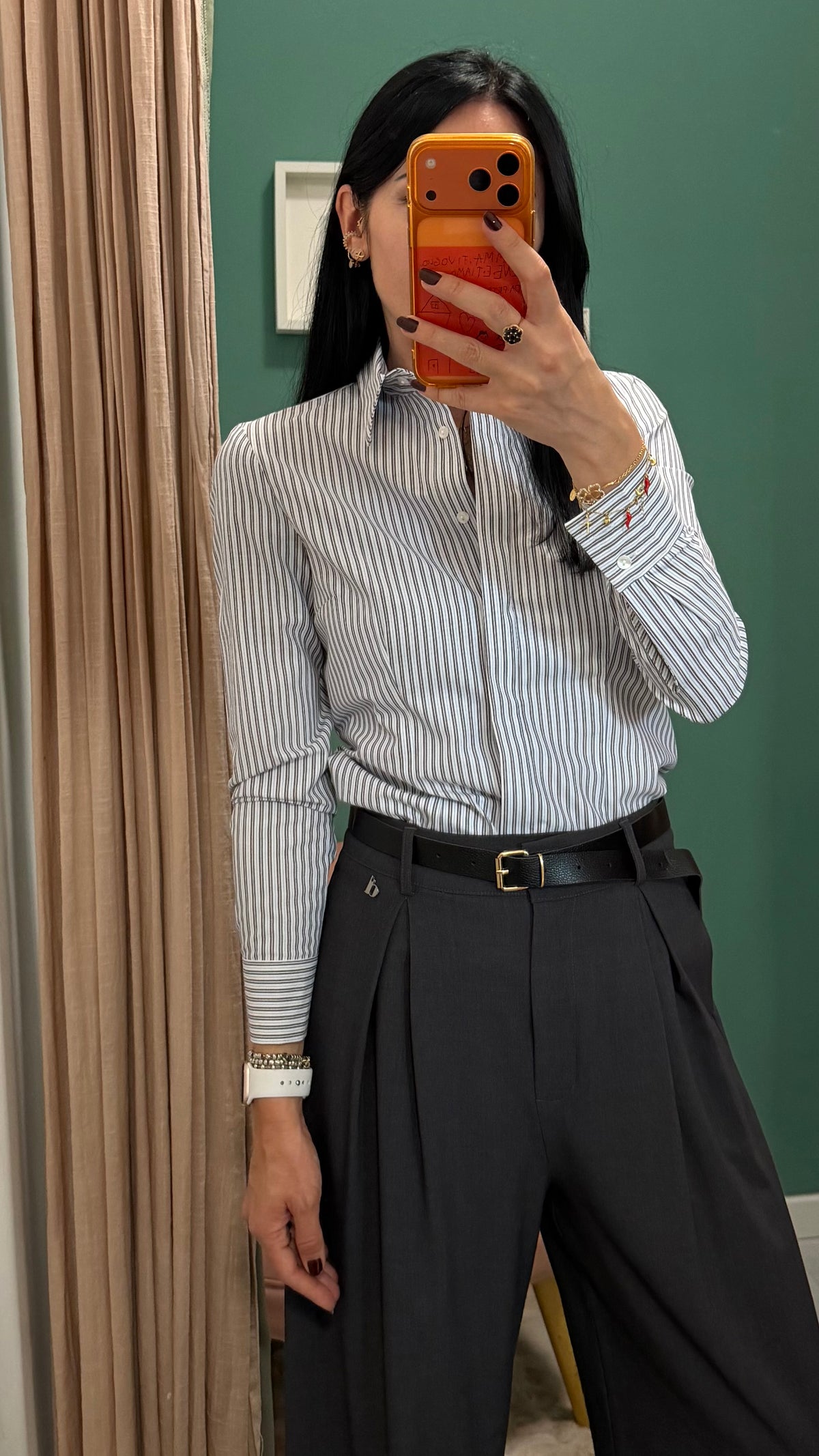 Dixie - camicia a righe Slim fit