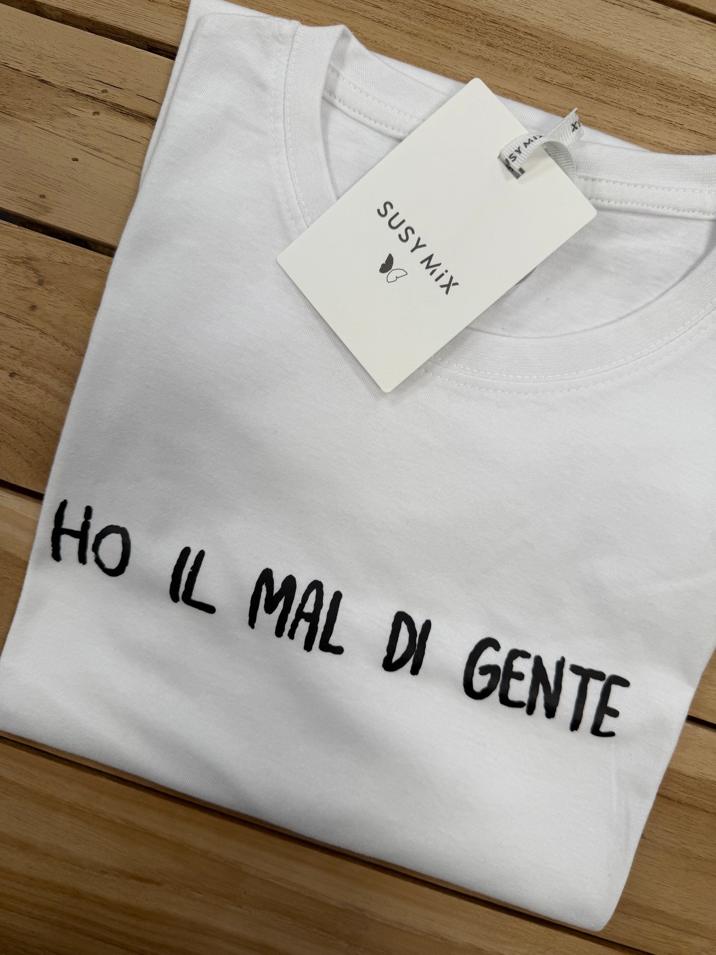 Susy mix - t shirt con scritte simpatiche