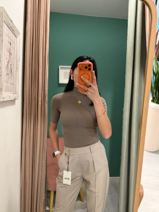 Kontatto - lupetto mezza manica in calda viscosa