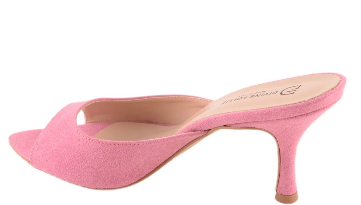 Divine Follie - mules in sneg h70 mm