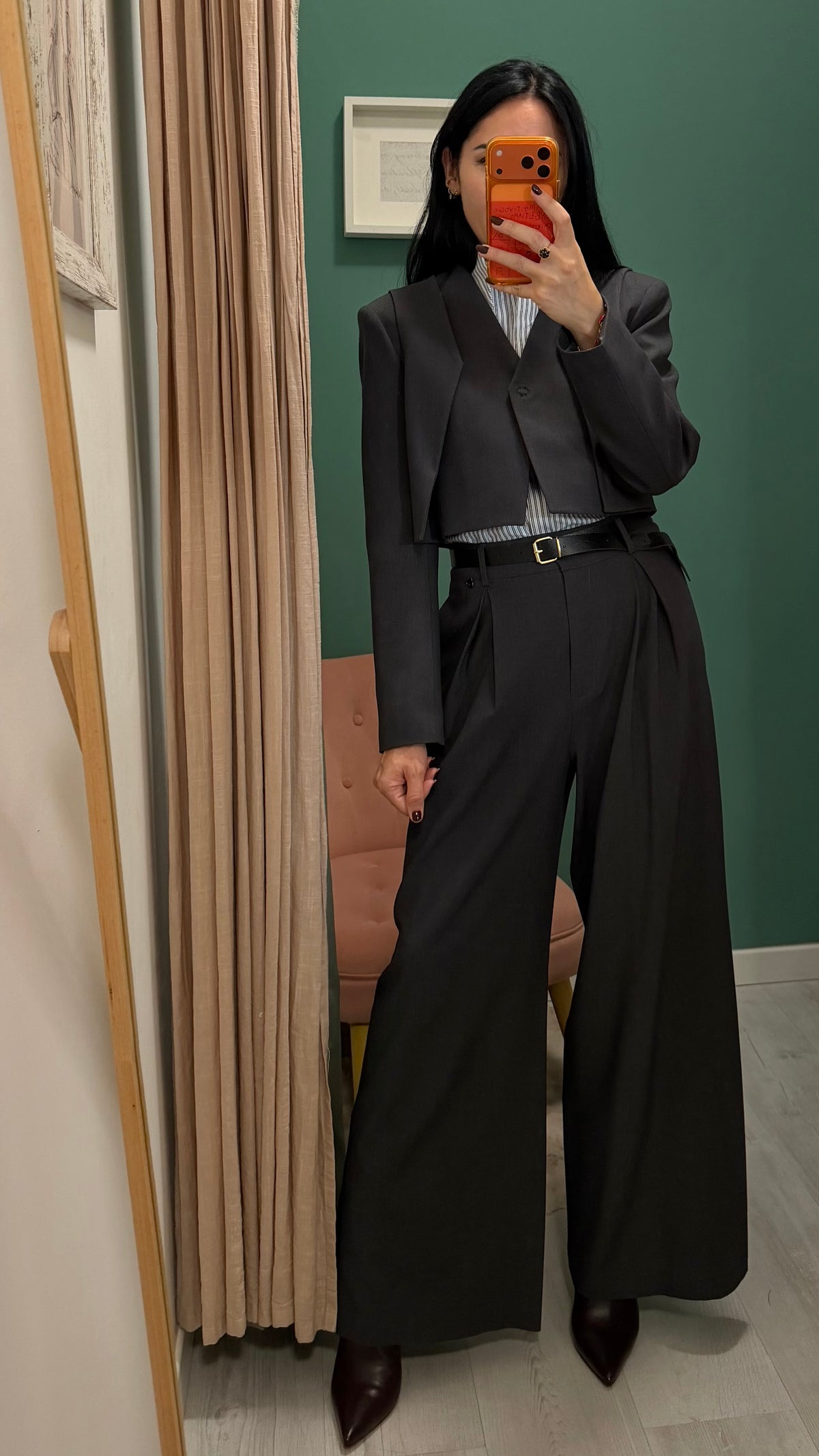 Dixie - pantalone a palazzo con cintura