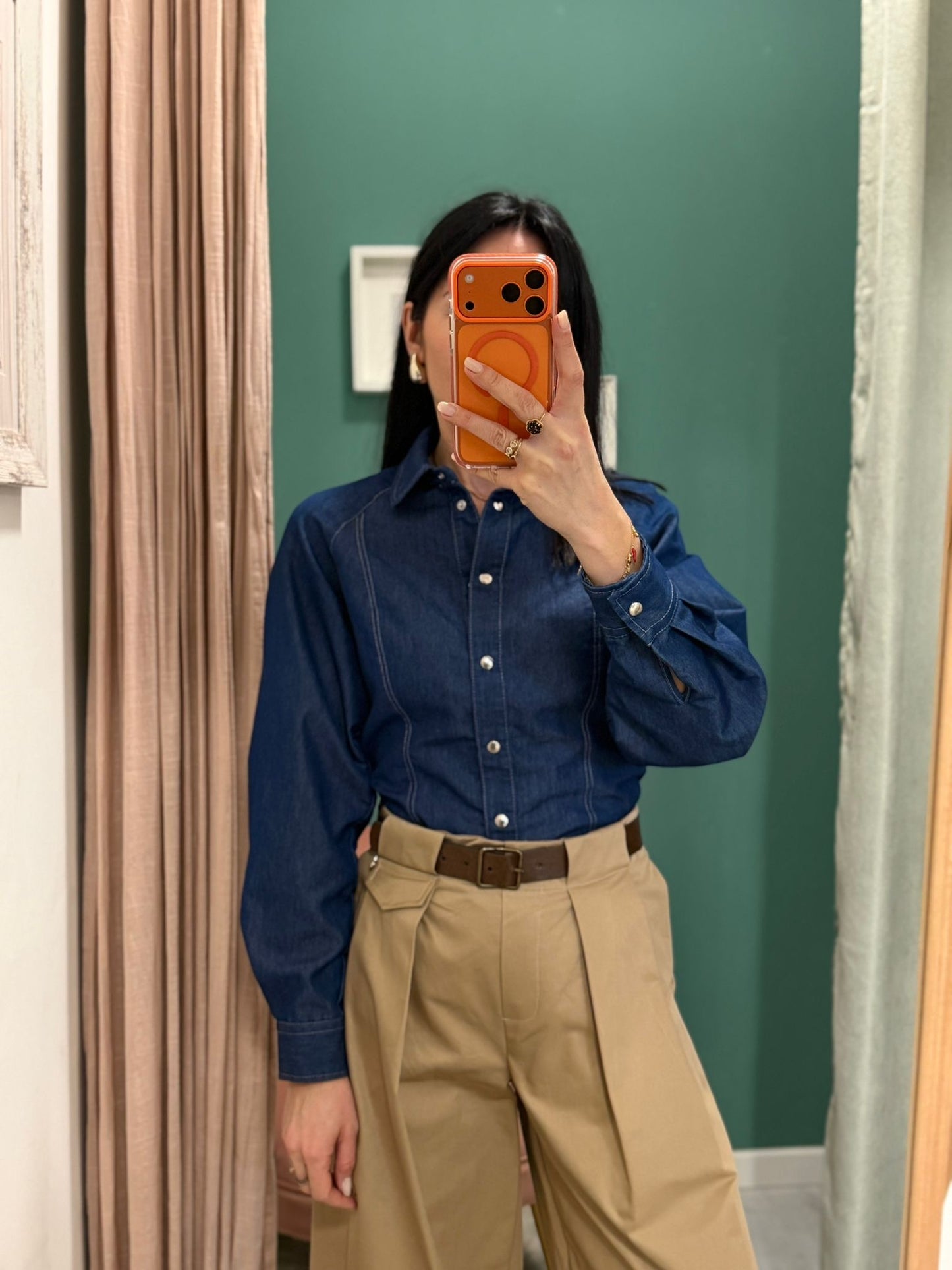 PLEASE - Camicia di jeans