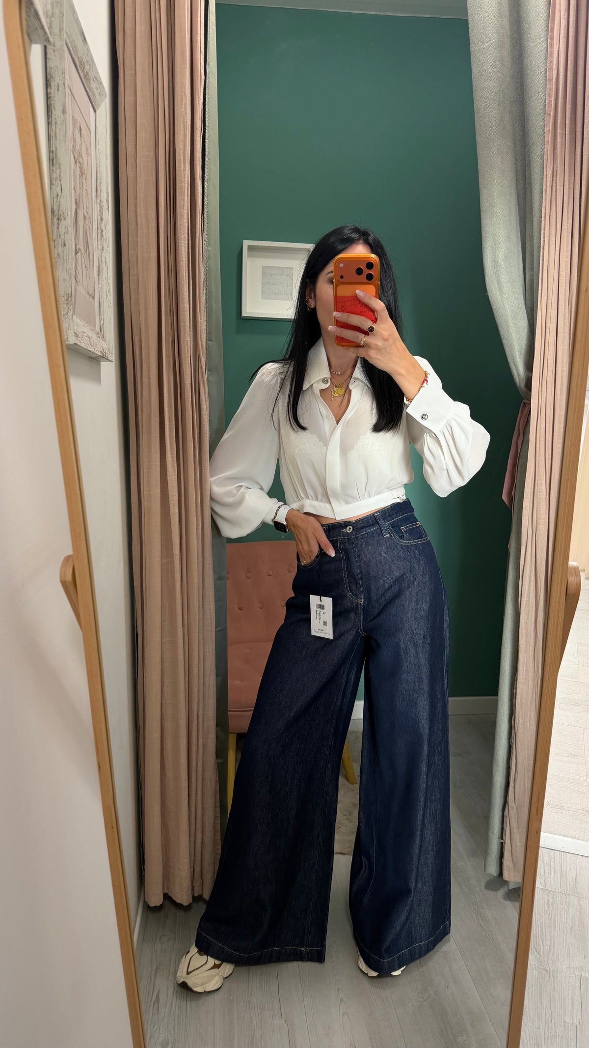 Please - Jeans a palazzo