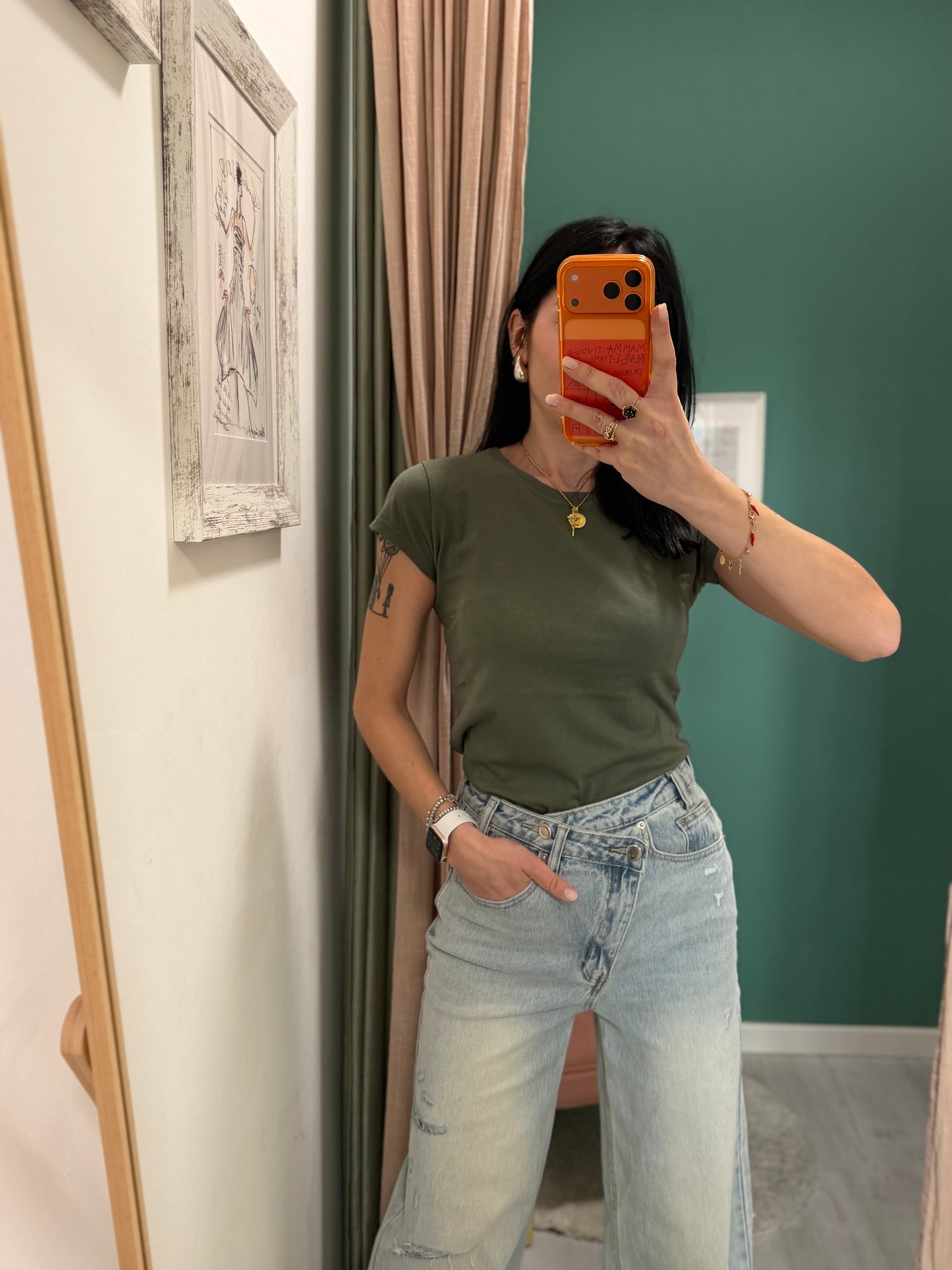 Susy mix - t shirt basic Slim