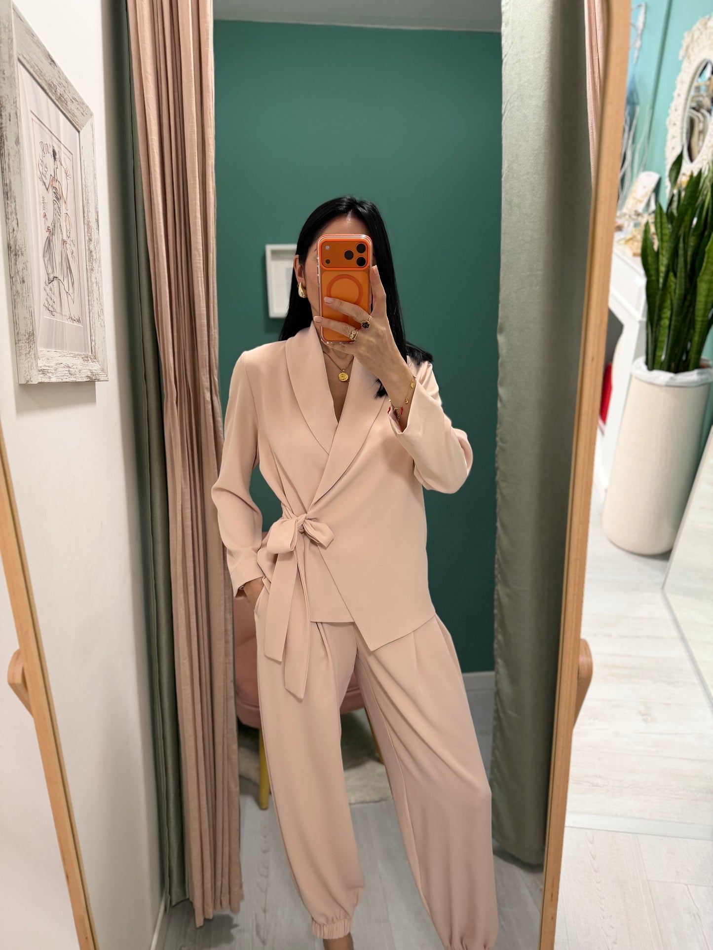 Susy mix - tailleur susy blush pink