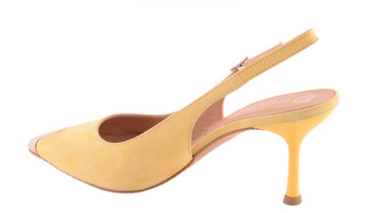 Divine Follie - Slingback in camoscio con puntale