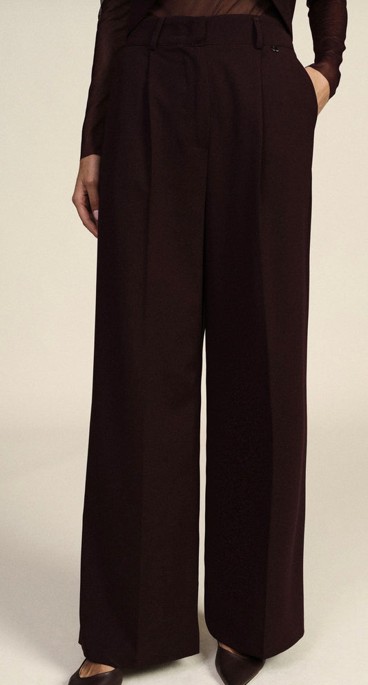 Dixie - pantalone a palazzo con pence