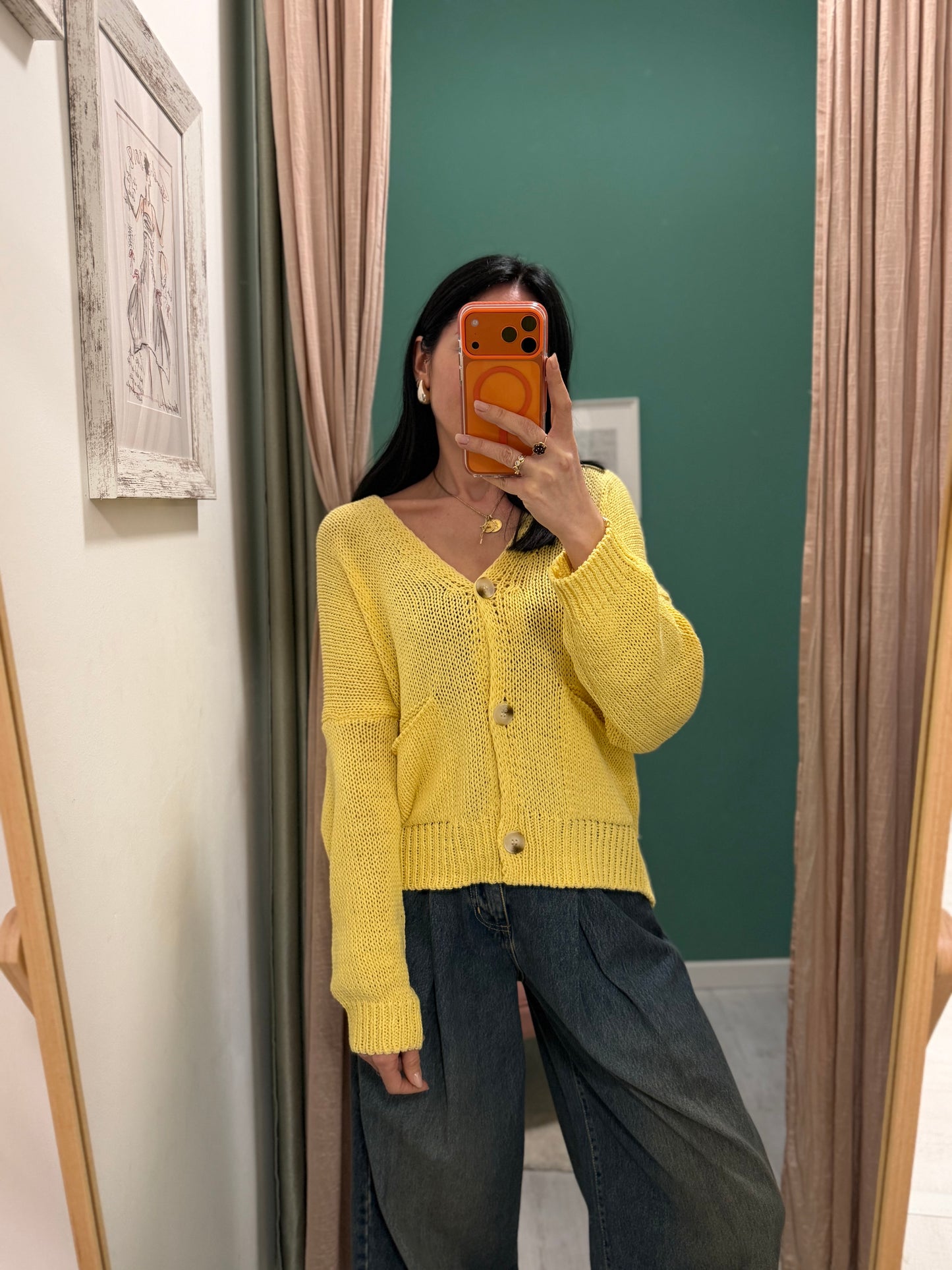 Susy mix - cardigan over con tasche