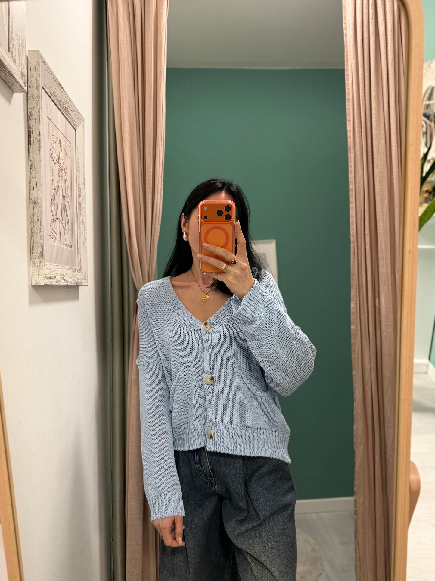 Susy mix - cardigan over con tasche